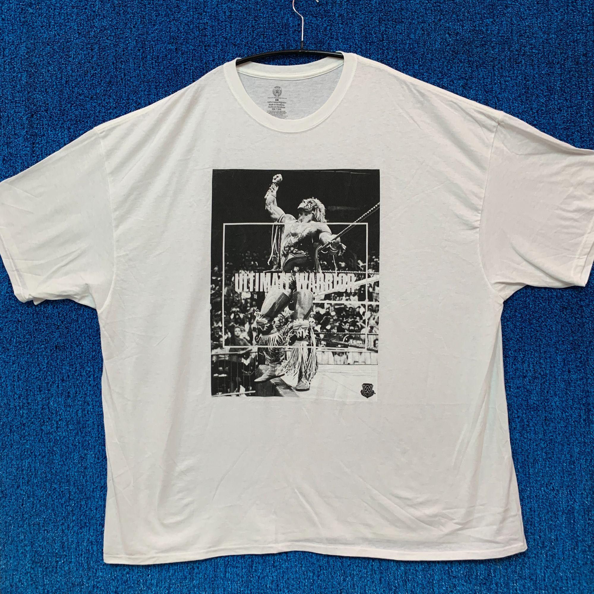 Other × Vintage × WWF Ultimate warrior WWE WWF WCW VT sports T-shirt size Size US XXL / EU 58 / 5 - 1 Thumbnail
