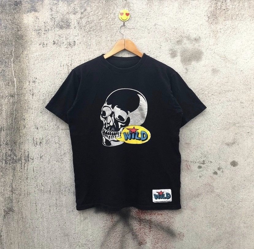 Japanese Brand Wild skull tshirt japanese brand streetwear Size US M / EU 48-50 / 2 - 1 Thumbnail