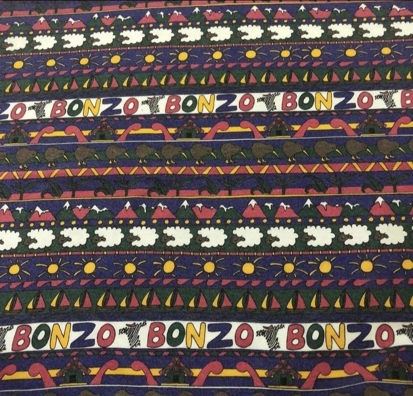 New Zealand Outback Vintage 90s bonzo new zealand stripe tshirt Size US M / EU 48-50 / 2 - 2 Thumbnail