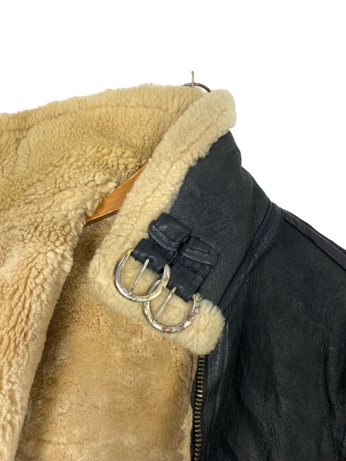 Schott Vtg B-3 Schott Bros Sheepskin Leather Flight Jacket US 36 Size US S / EU 44-46 / 1 - 12 Thumbnail