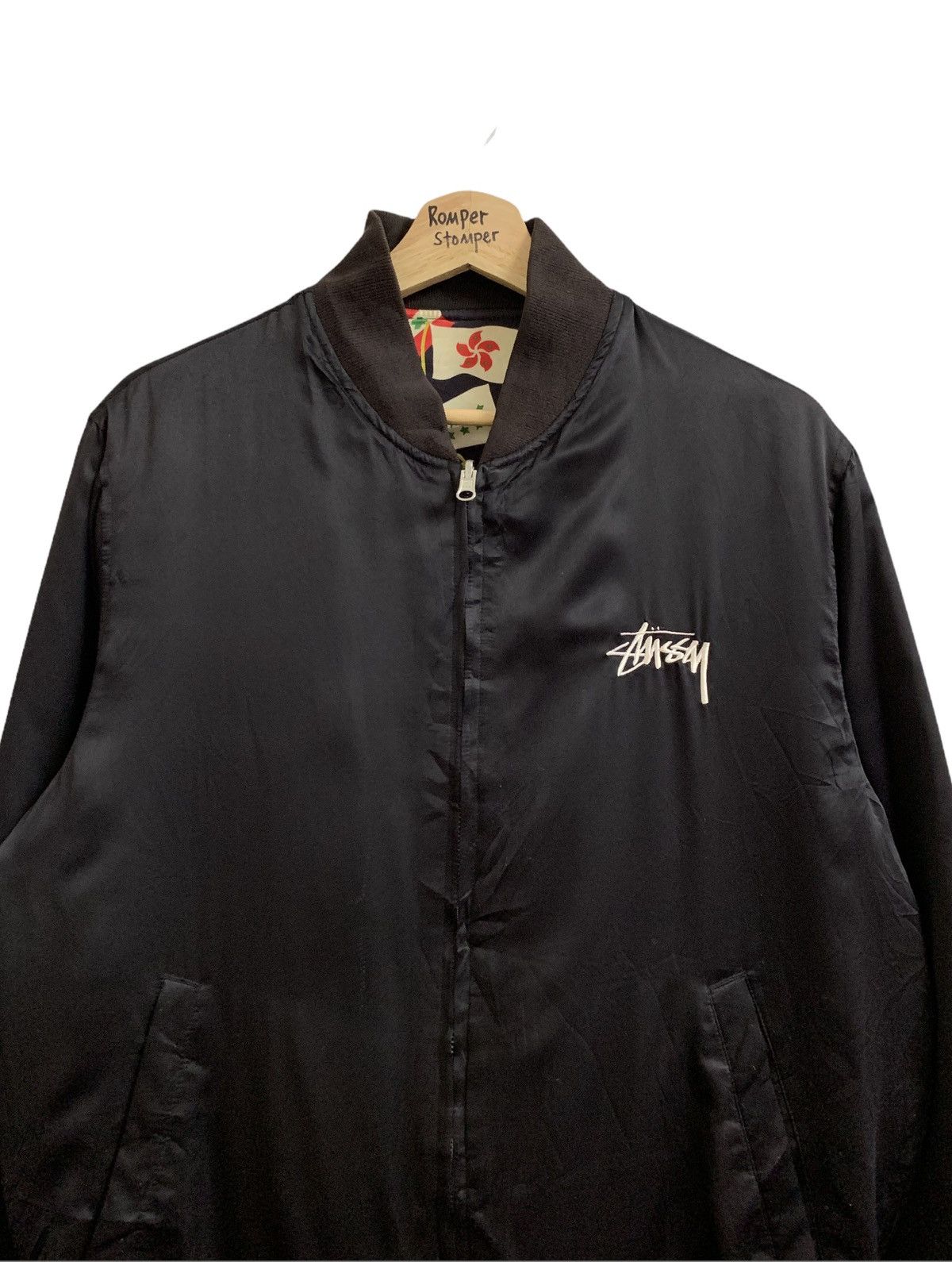 Stussy 🔥STUSSY Monogram Reversible Bomber Jacket Size US M / EU 48-50 / 2 - 3 Thumbnail