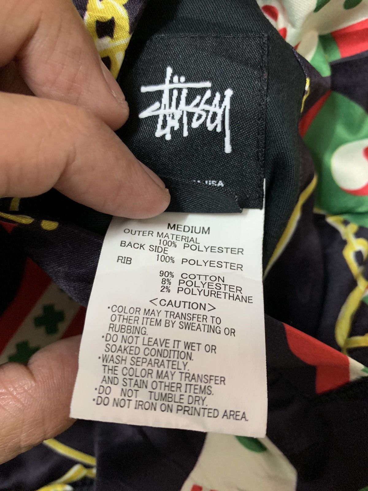 Stussy 🔥STUSSY Monogram Reversible Bomber Jacket Size US M / EU 48-50 / 2 - 13 Thumbnail