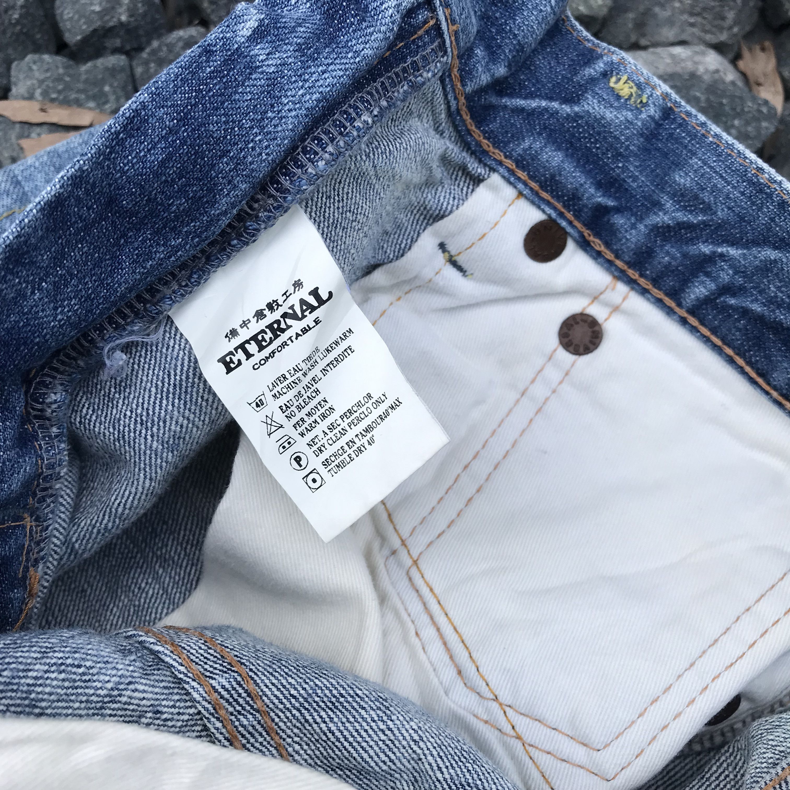 Eternal Vintage External Japan Herringbone wash kapital style W30x29 Size US 30 / EU 46 - 9 Thumbnail
