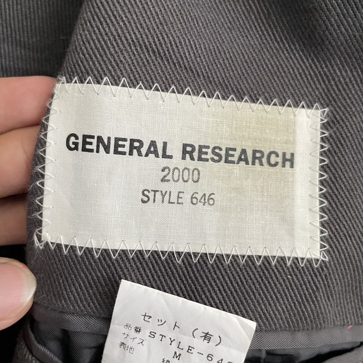 Final Home × General Research 💥 2000 GENERAL RESEARCH 646 CHORE WORKER JACKET Size US M / EU 48-50 / 2 - 12 Thumbnail