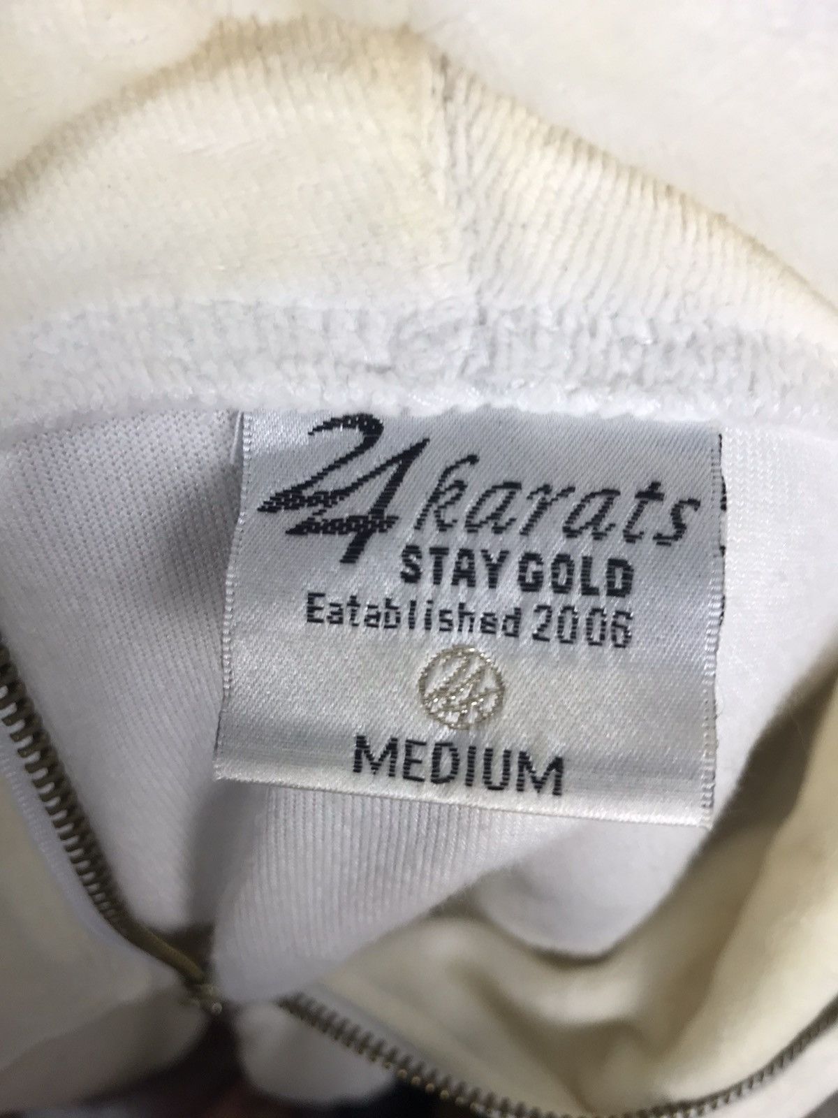 Japanese Brand 24karats hoodie zipper Size US M / EU 48-50 / 2 - 3 Thumbnail