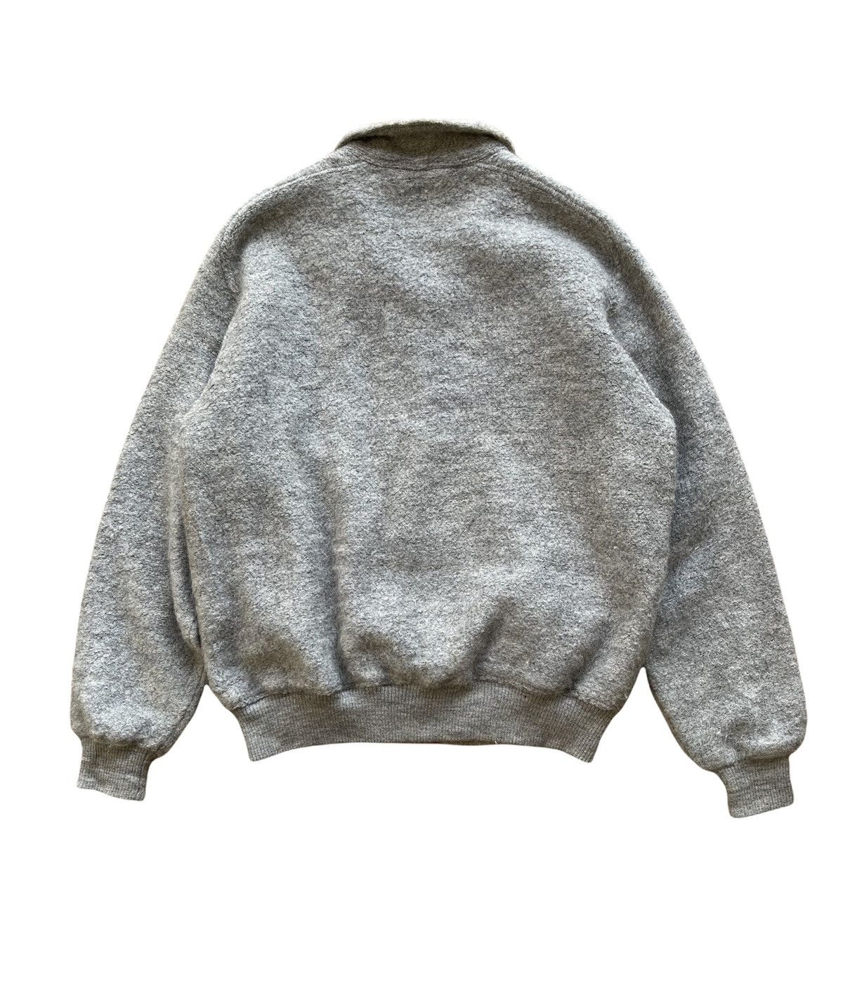Grand Slam Vintage Munsingwear Wool Mohair Bomber Jacket Size US L / EU 52-54 / 3 - 2 Thumbnail