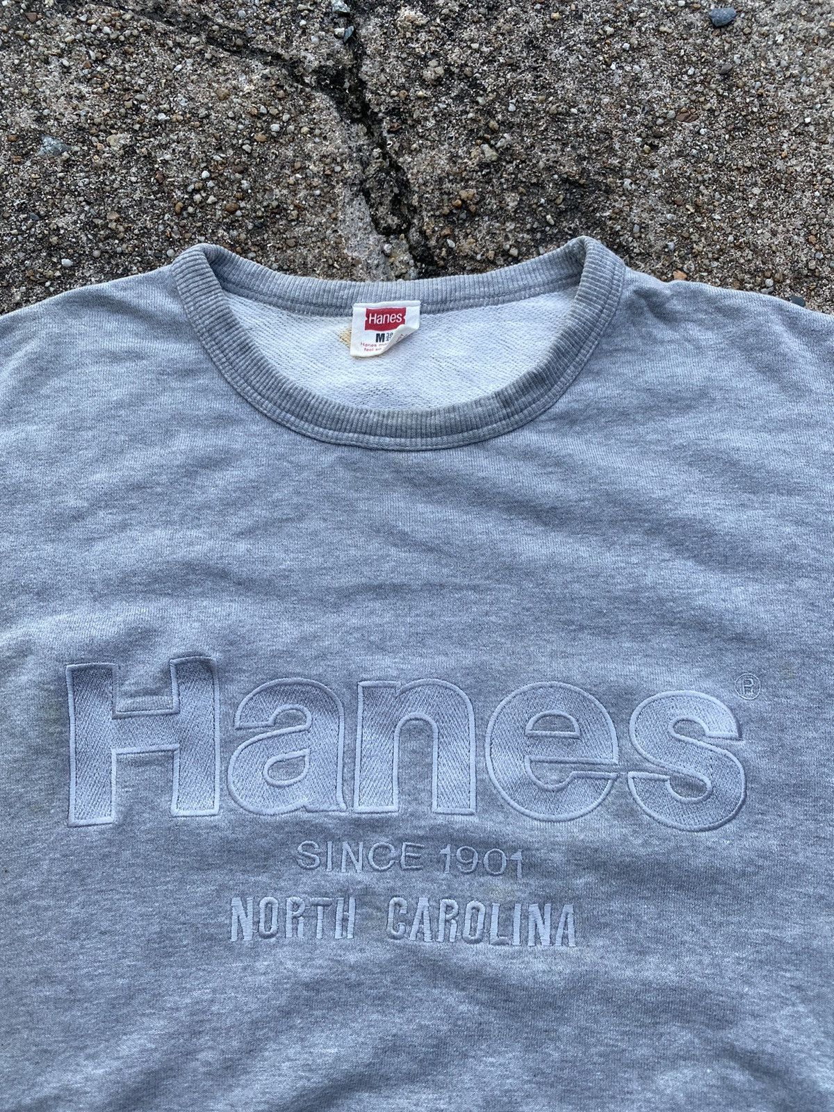 Hanes Vintage Hanes Crewneck Sweatshirt Spellout Size US M / EU 48-50 / 2 - 4 Thumbnail