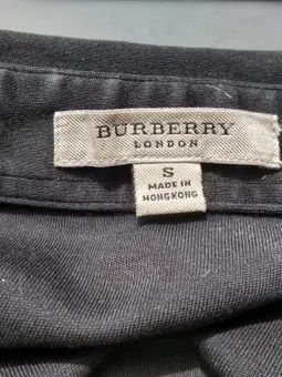 Burberry × Vintage VINTAGE BURBERRY LONG SLEEVE POLO TEE Size US M / EU 48-50 / 2 - 13 Thumbnail