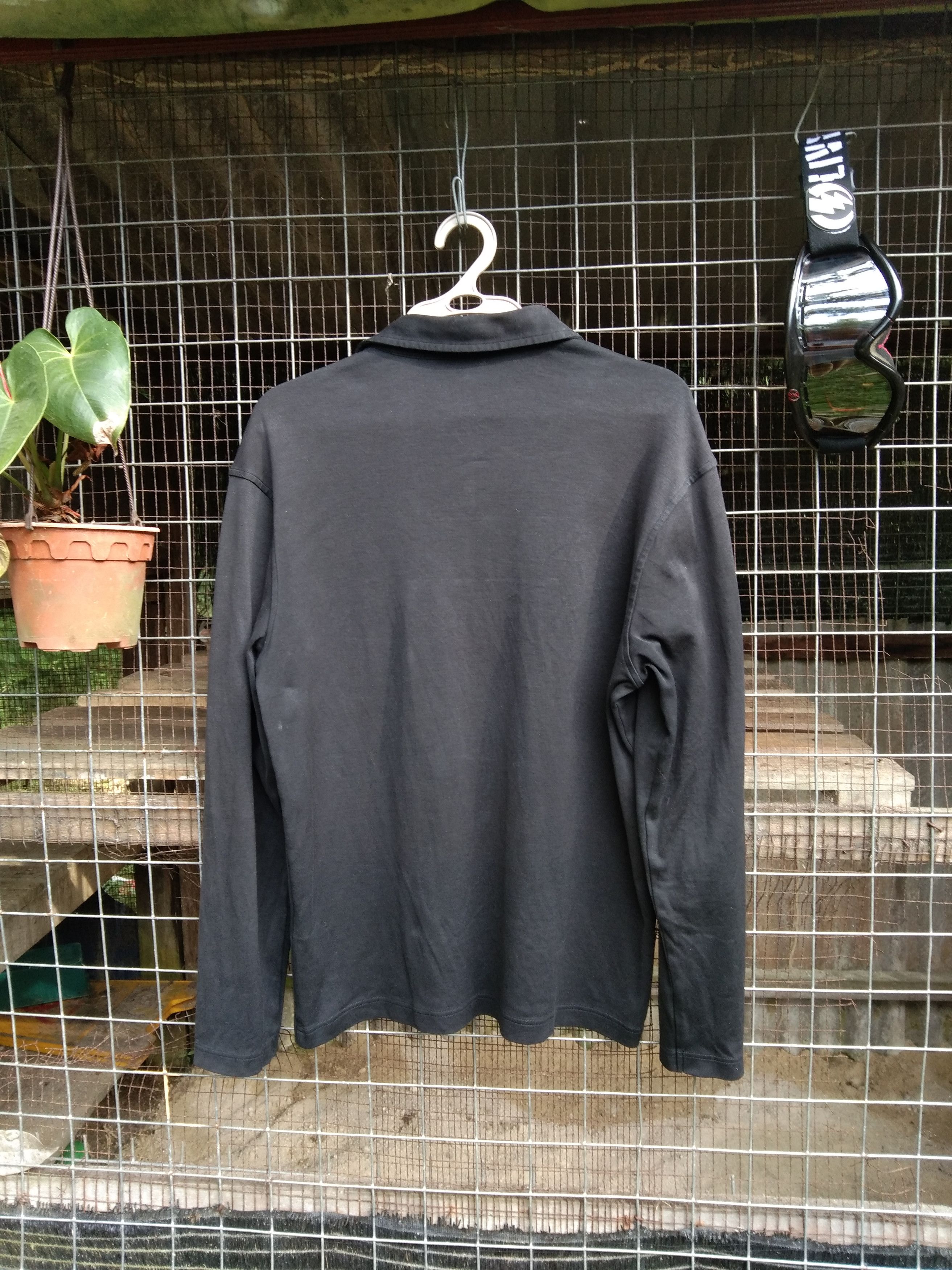 Burberry × Vintage VINTAGE BURBERRY LONG SLEEVE POLO TEE Size US M / EU 48-50 / 2 - 4 Thumbnail