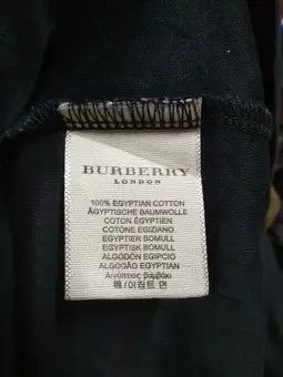 Burberry × Vintage VINTAGE BURBERRY LONG SLEEVE POLO TEE Size US M / EU 48-50 / 2 - 12 Thumbnail