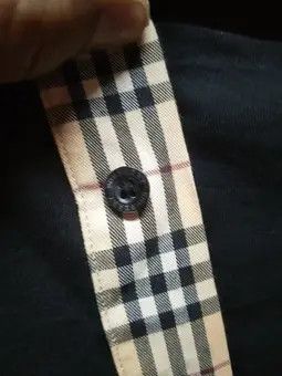 Burberry × Vintage VINTAGE BURBERRY LONG SLEEVE POLO TEE Size US M / EU 48-50 / 2 - 9 Thumbnail