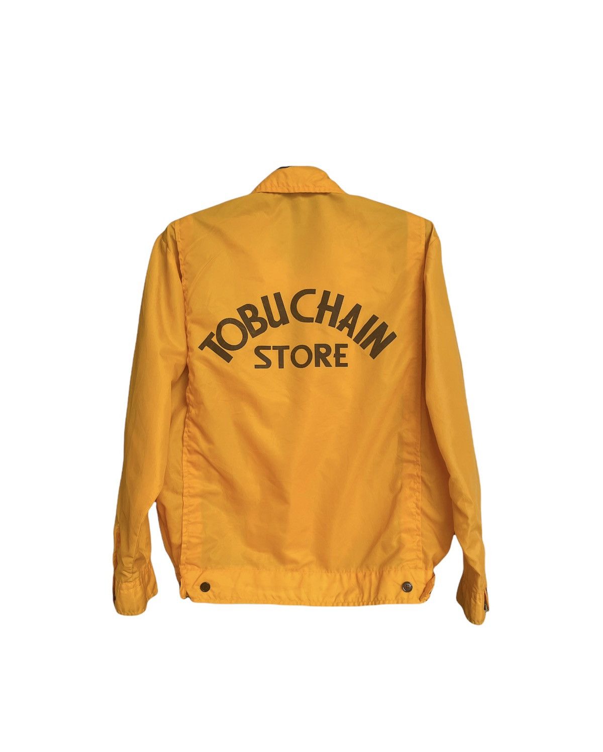 Japanese Brand Vintage Tobu Chain Store Workers Jacket Size US L / EU 52-54 / 3 - 1 Thumbnail