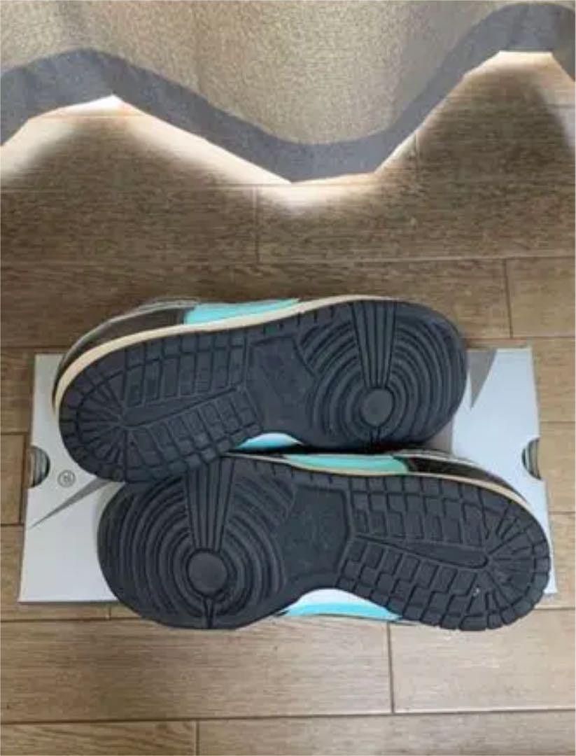 Nike Nike Dunk SB Low Diamond Supply Co. Aqua Blue Size US 9.5 / EU 42-43 - 17 Thumbnail