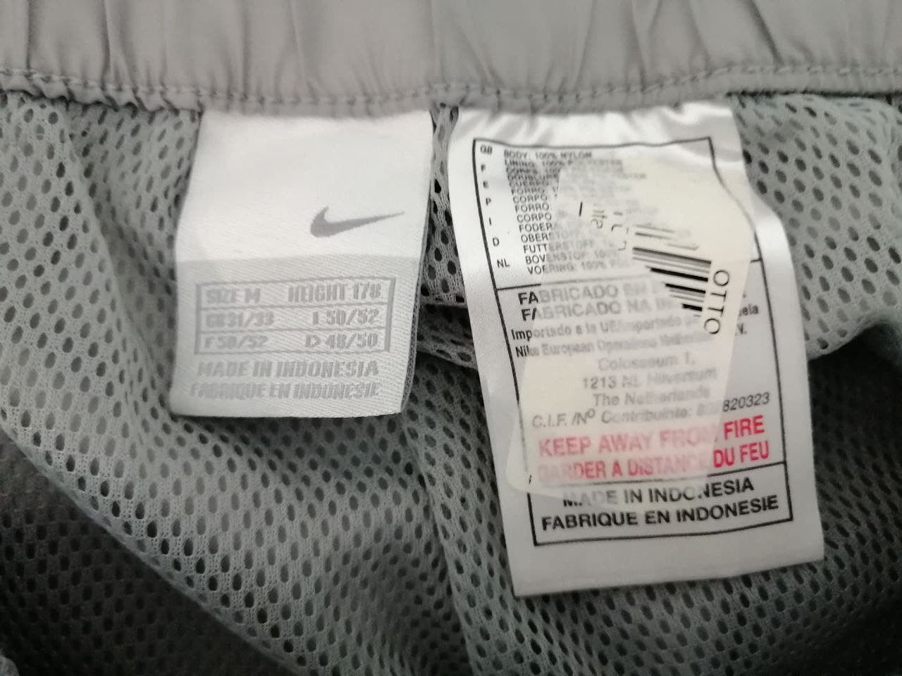 Nike × Vintage Sweatpants Vintage 90's Nike Track Records Since 71 Size US 32 / EU 48 - 7 Thumbnail