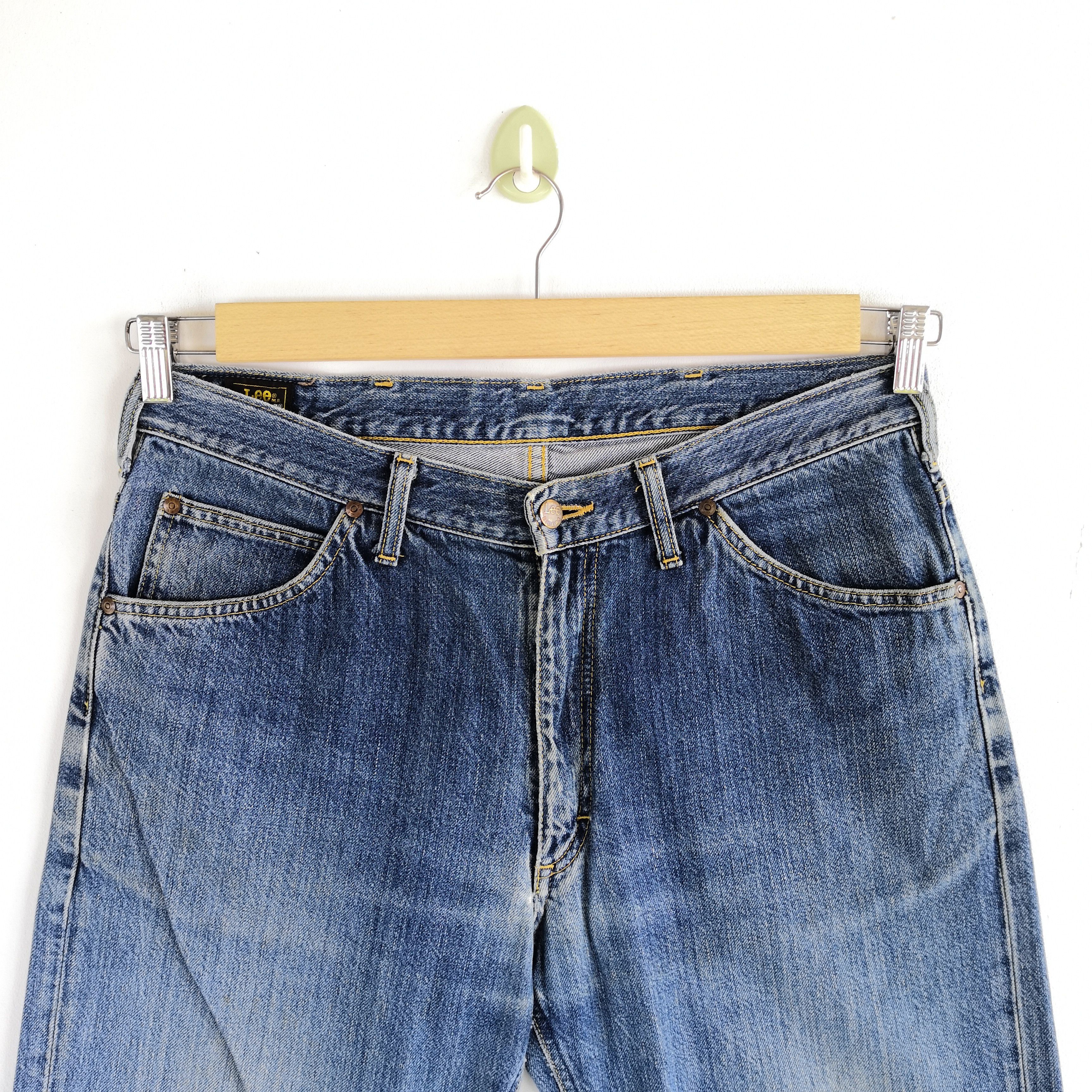 Lee Vintage Lee Jeans Lee Riders Sanforized Denim Washes Pants Size US 34 / EU 50 - 3 Thumbnail