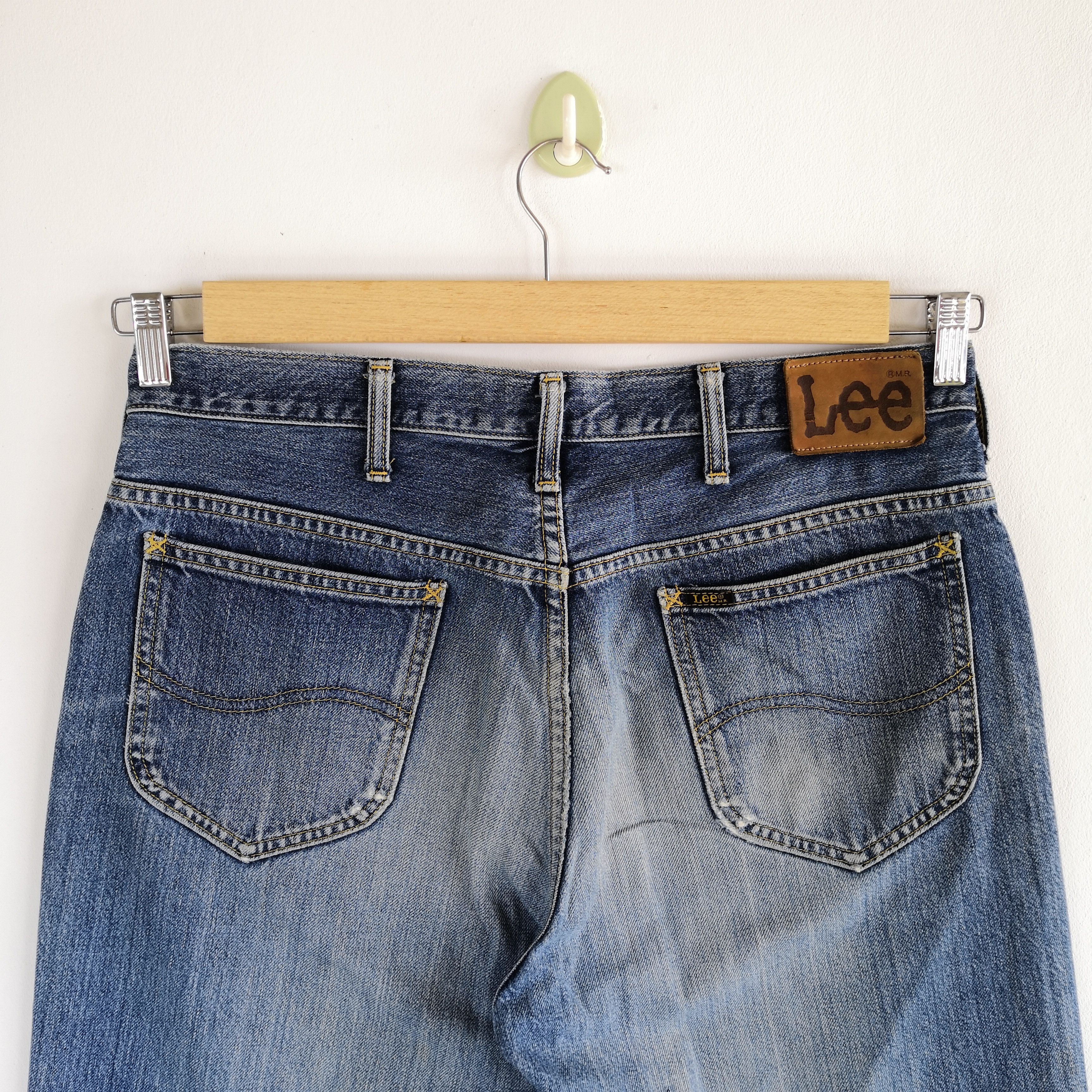 Lee Vintage Lee Jeans Lee Riders Sanforized Denim Washes Pants Size US 34 / EU 50 - 5 Thumbnail