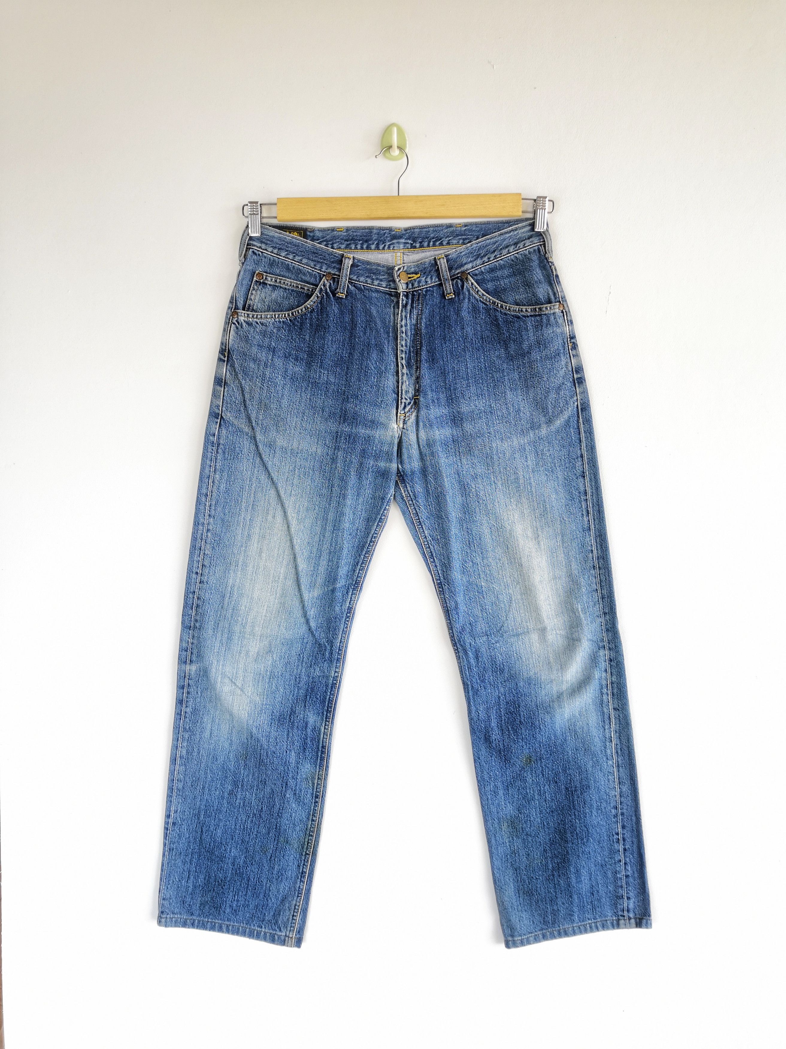 Lee Vintage Lee Jeans Lee Riders Sanforized Denim Washes Pants Size US 34 / EU 50 - 1 Thumbnail