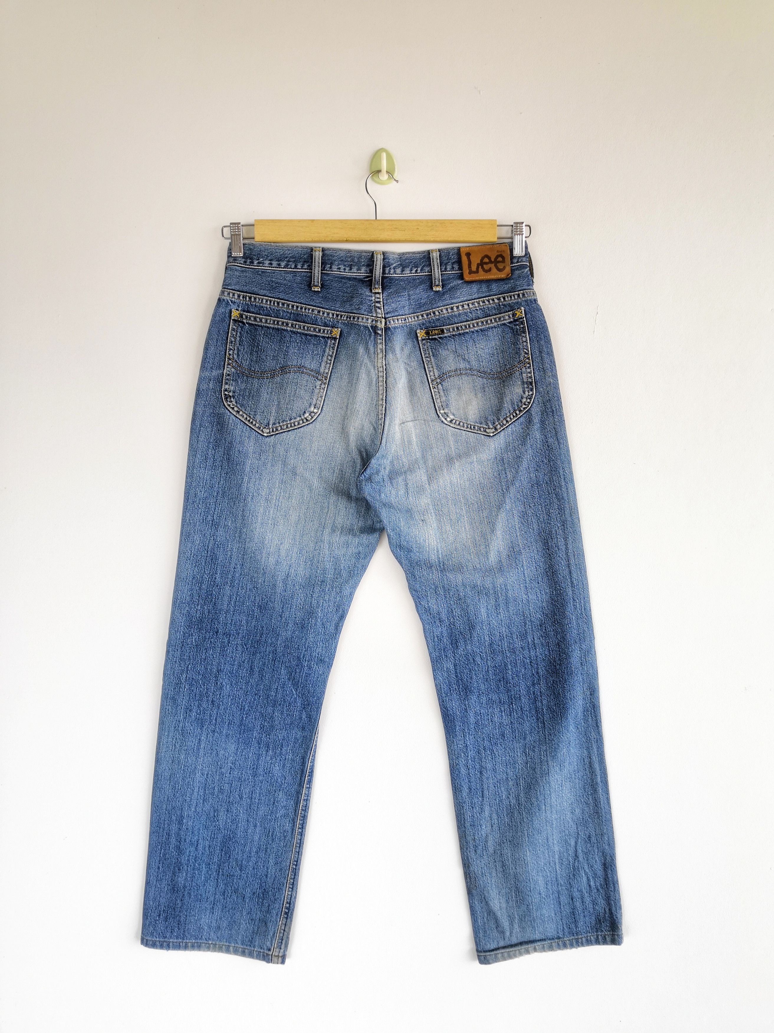 Lee Vintage Lee Jeans Lee Riders Sanforized Denim Washes Pants Size US 34 / EU 50 - 2 Thumbnail