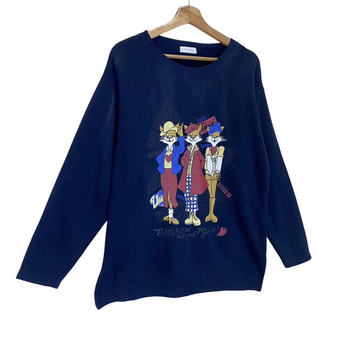 Vintage Vintage Montebkick Big Logo Crewneck Sweatshirt Size M Size US M / EU 48-50 / 2 - 2 Thumbnail