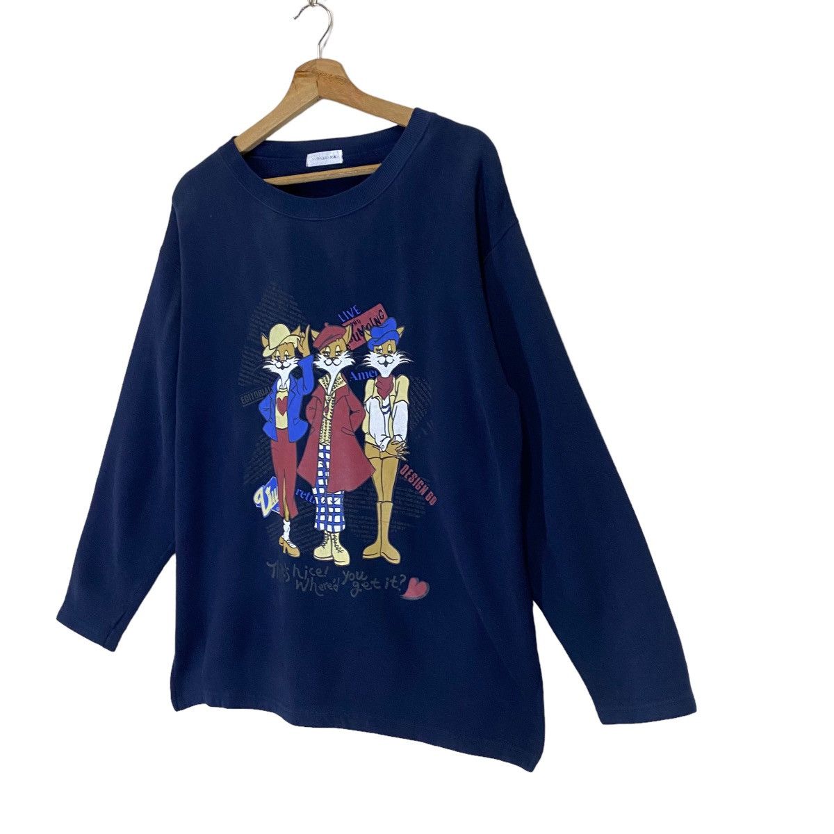 Vintage Vintage Montebkick Big Logo Crewneck Sweatshirt Size M Size US M / EU 48-50 / 2 - 3 Thumbnail