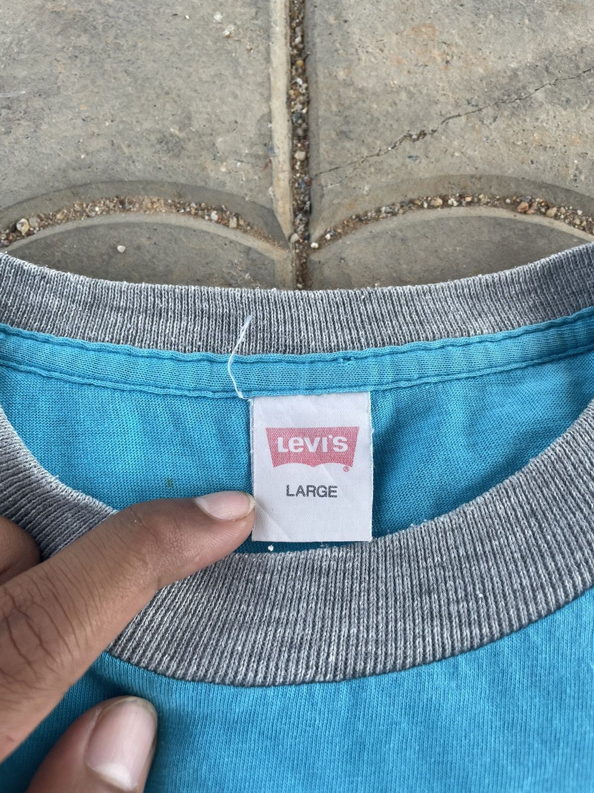 Levi's × Levi's Vintage Clothing × Vintage Vintage Levi’s San Francisco Blue T-shirt Single Stitch Size US L / EU 52-54 / 3 - 6 Thumbnail