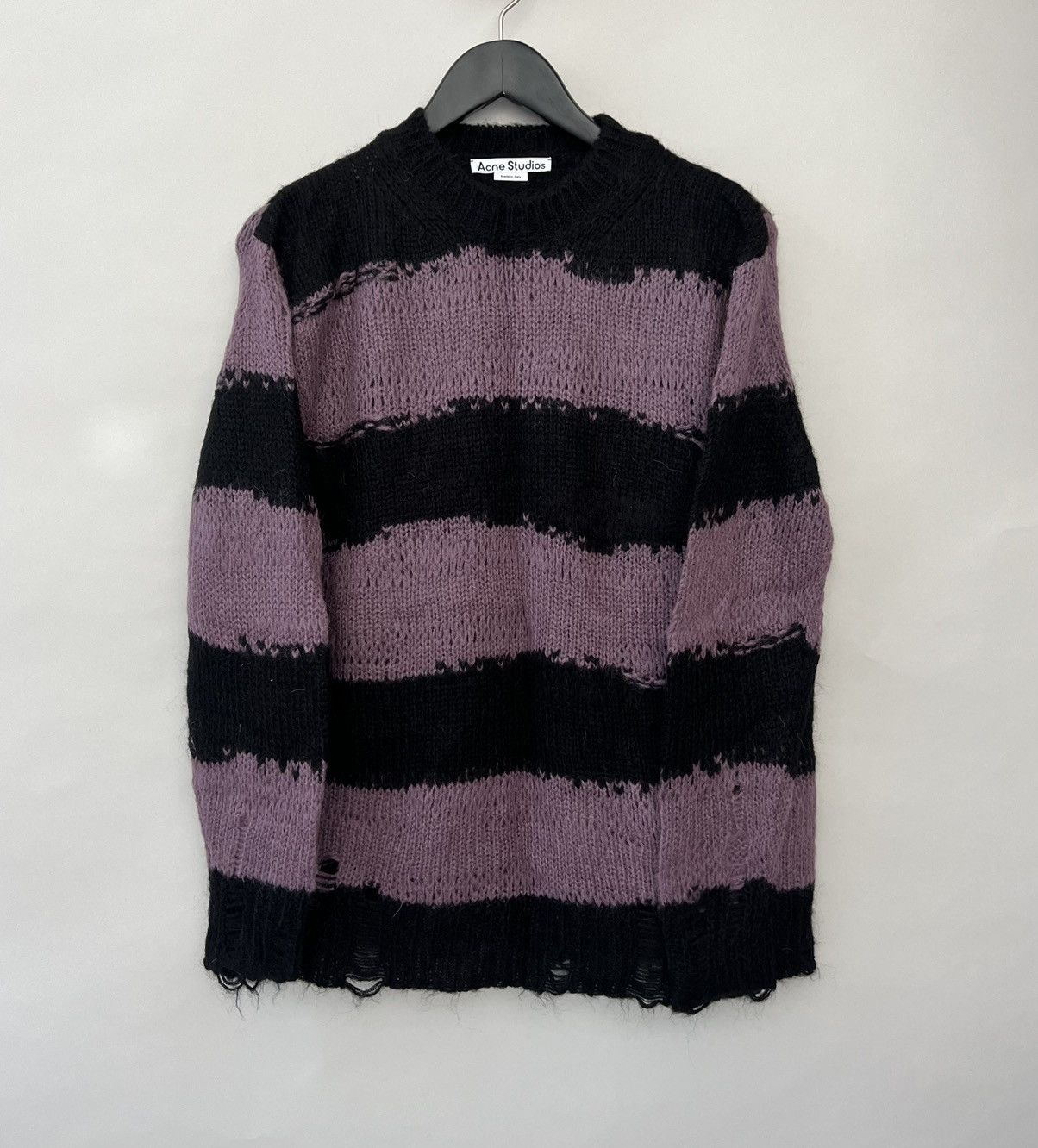 Acne Studios Distressed Sweater Size US M / EU 48-50 / 2 - 2 Thumbnail