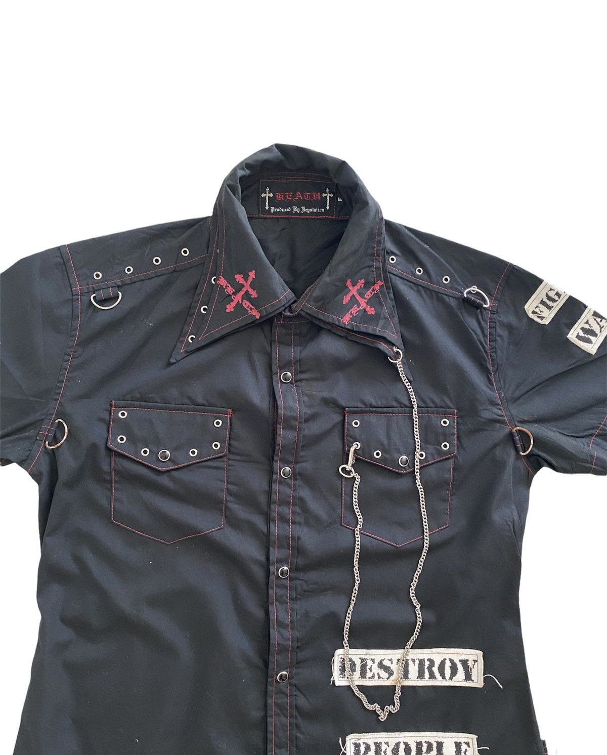 Japanese Brand × Seditionaries ☠️Regstation Shirt Design Punk rare Size US M / EU 48-50 / 2 - 9 Thumbnail