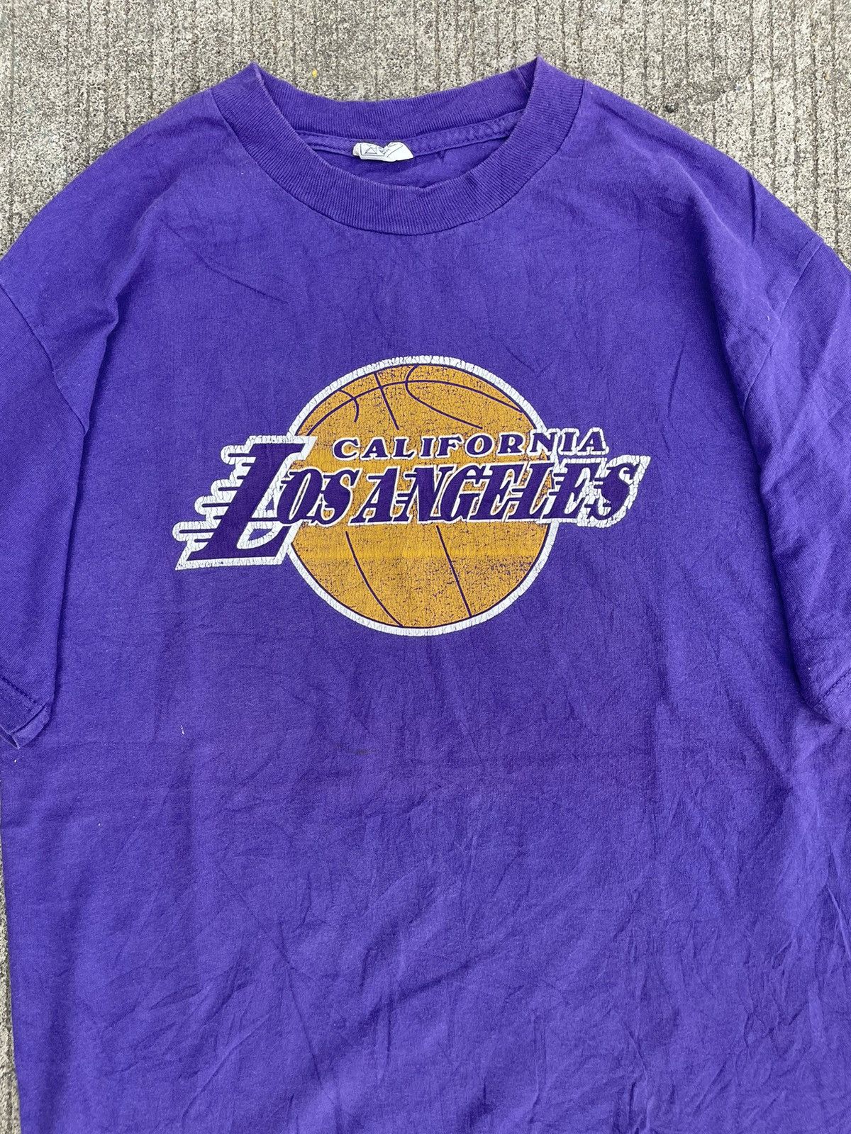 NBA California Los Angeles Lakers Purple T-shirt Size US M / EU 48-50 / 2 - 3 Thumbnail