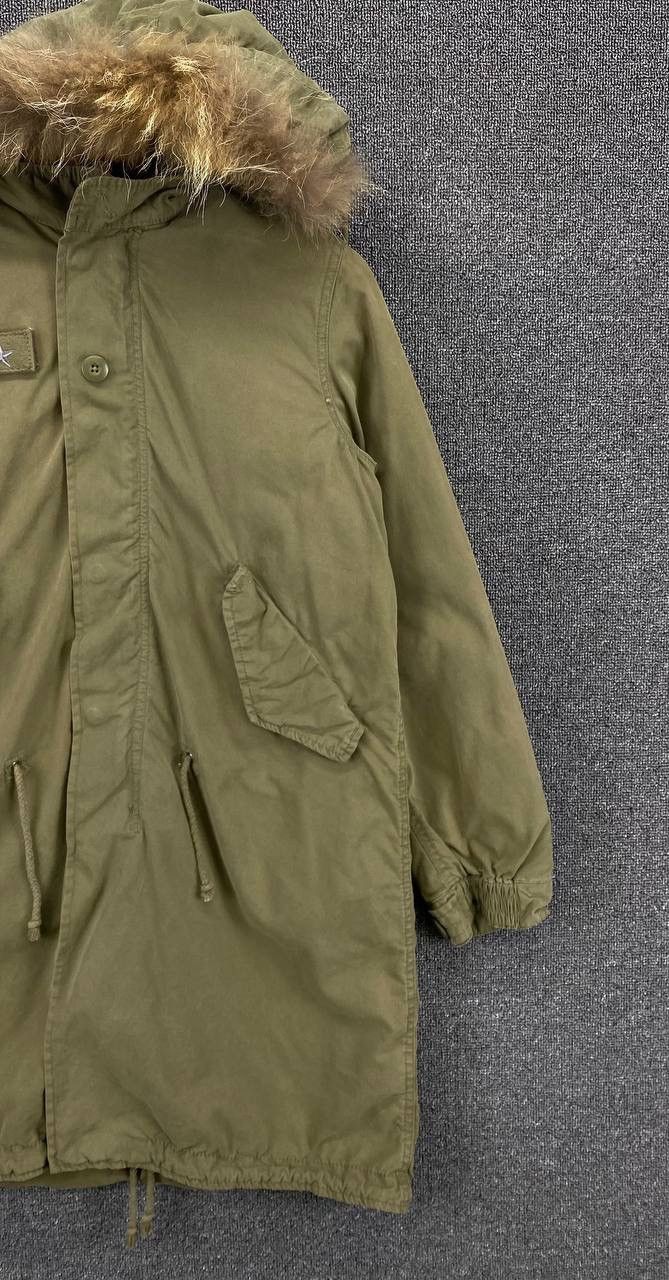 Avirex Vintage Avirex X earth music Military Fur Parkas Long Jacket Size US S / EU 44-46 / 1 - 3 Thumbnail
