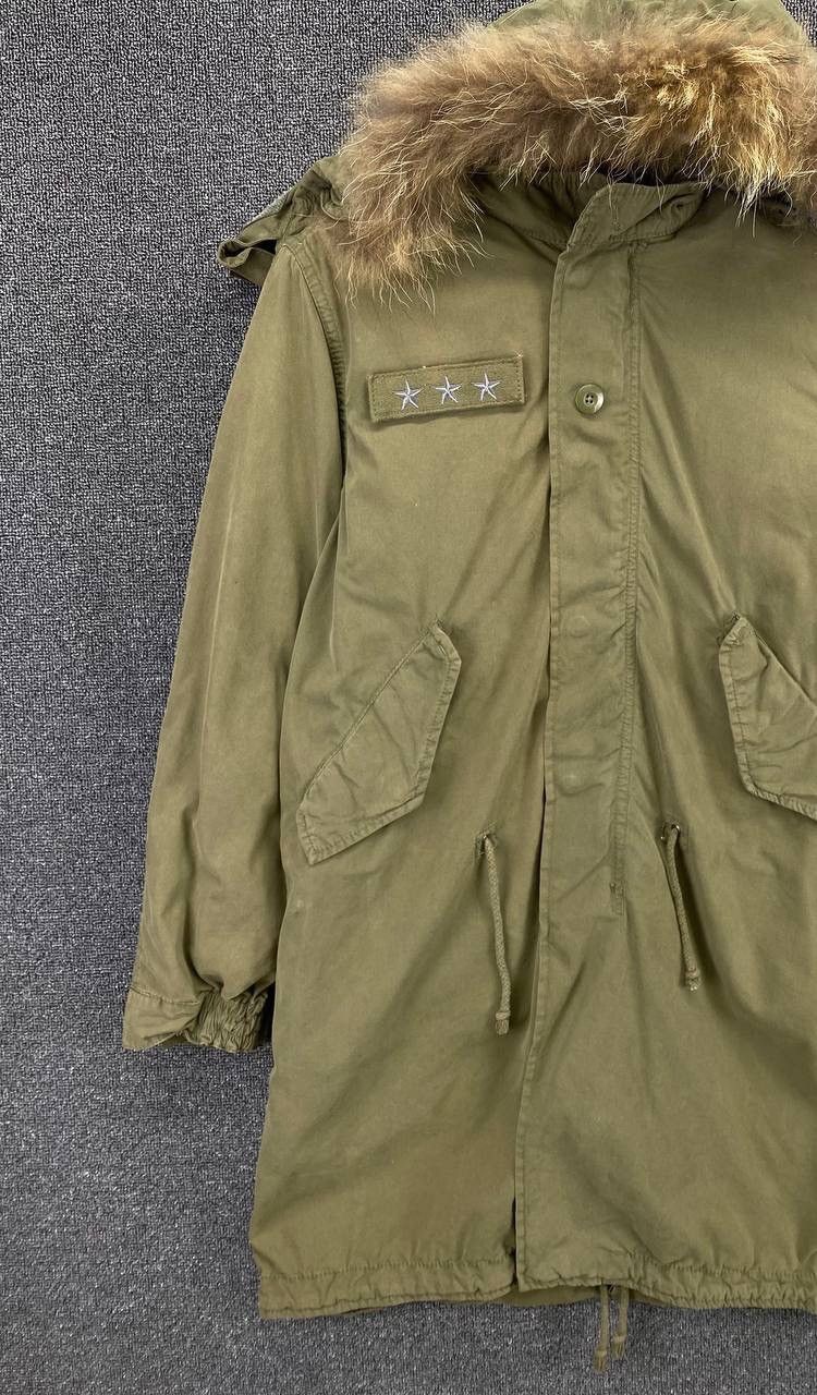 Avirex Vintage Avirex X earth music Military Fur Parkas Long Jacket Size US S / EU 44-46 / 1 - 4 Thumbnail