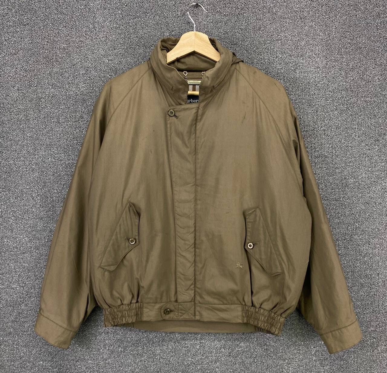 Burberry Vintage Burberrys Nova Check Bomber Jacket Size US L / EU 52-54 / 3 - 1 Thumbnail