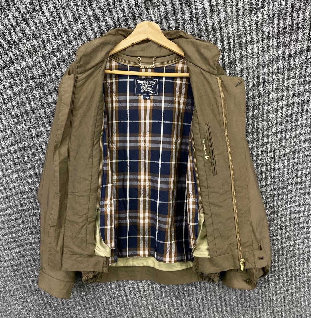 Burberry Vintage Burberrys Nova Check Bomber Jacket Size US L / EU 52-54 / 3 - 6 Thumbnail