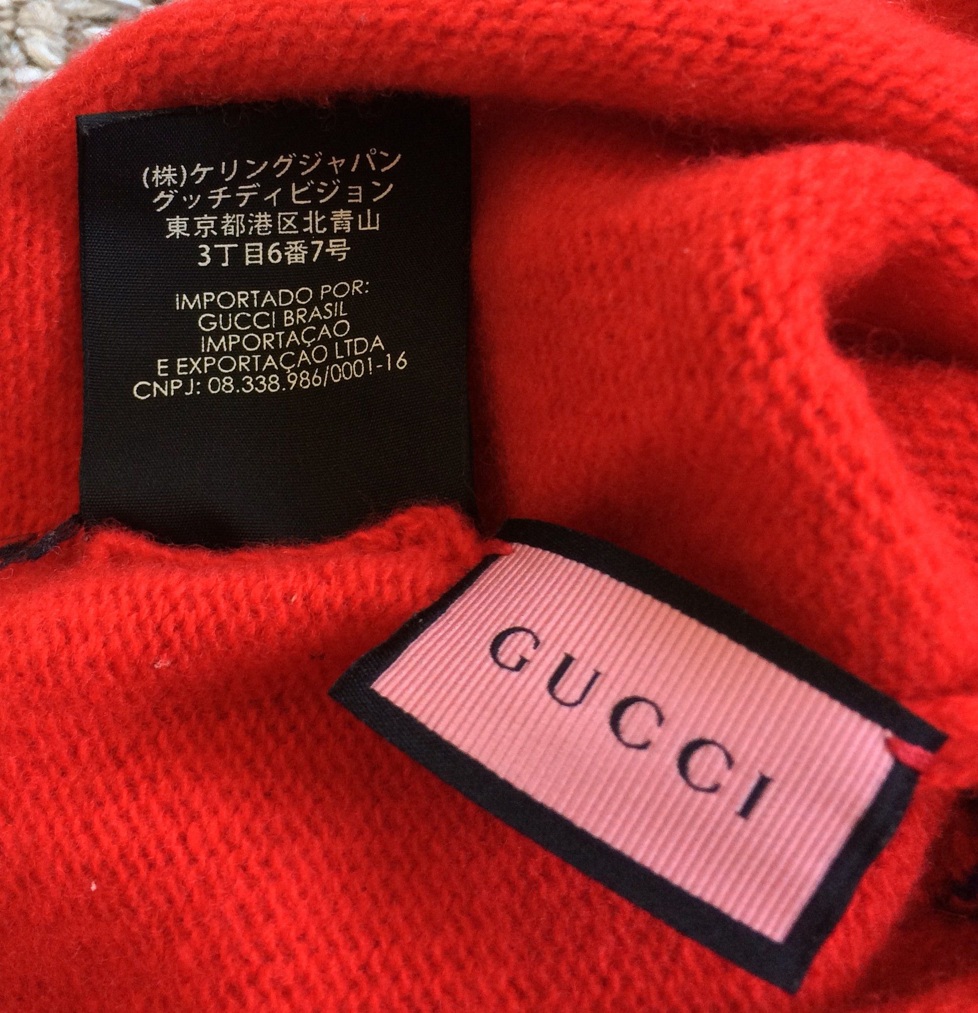 Gucci F/W 2016 Gucci "GucciGhost" Beanie Hat Size ONE SIZE - 5 Thumbnail