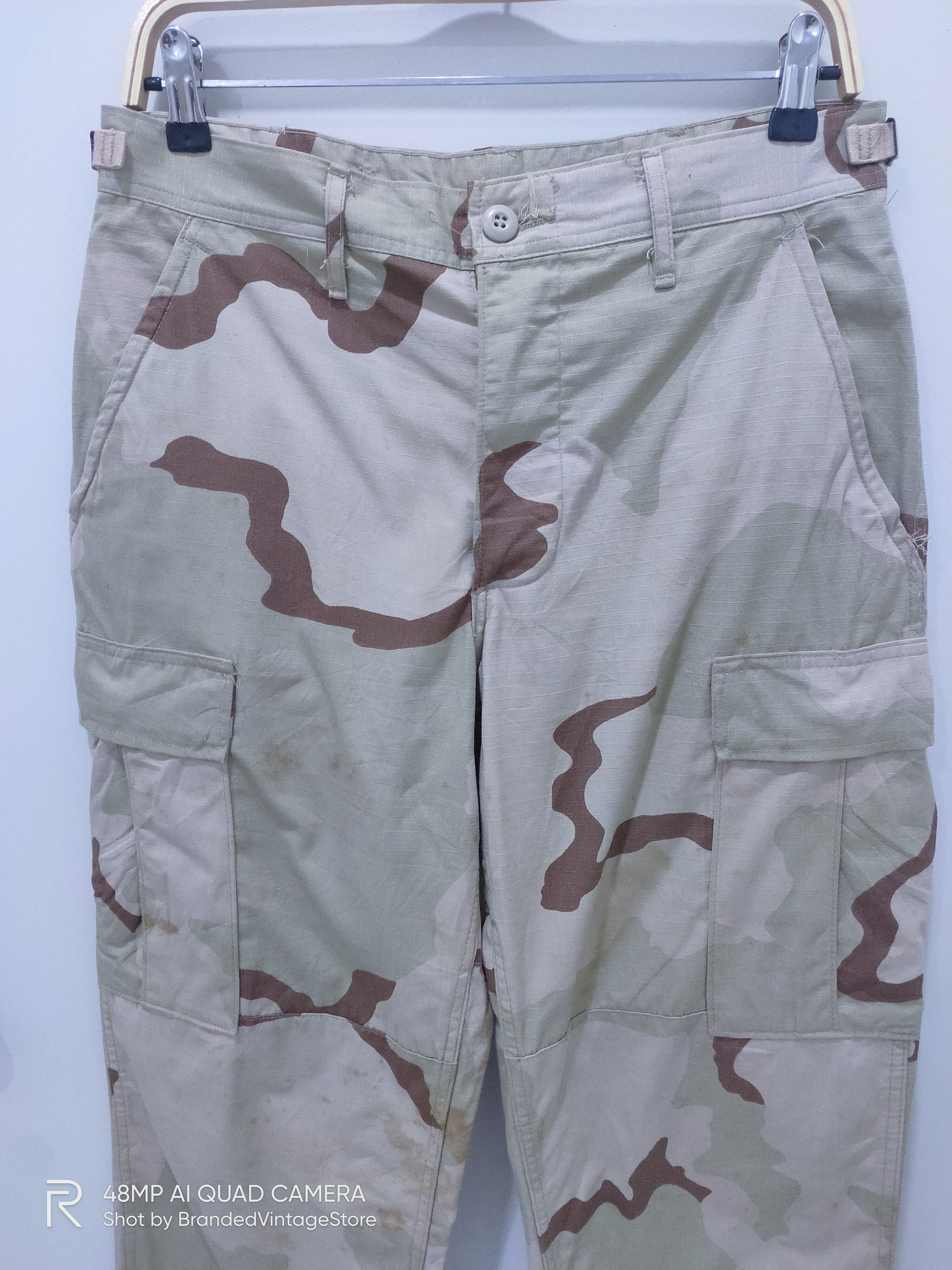 Japanese Brand DESERT Camouflage Combat Army Multipocket Utility CargoPant Size US 31 - 4 Thumbnail