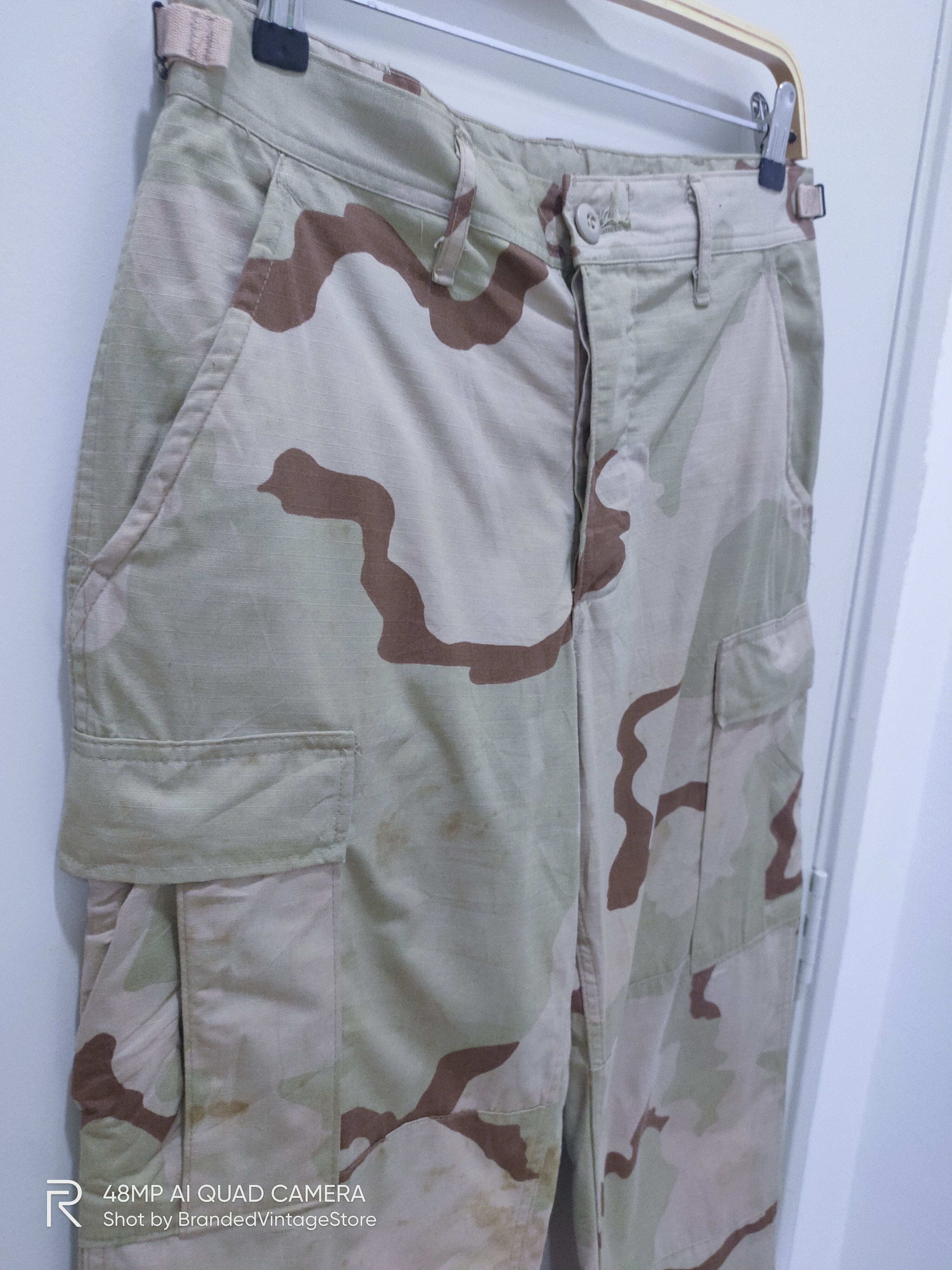 Japanese Brand DESERT Camouflage Combat Army Multipocket Utility CargoPant Size US 31 - 6 Thumbnail