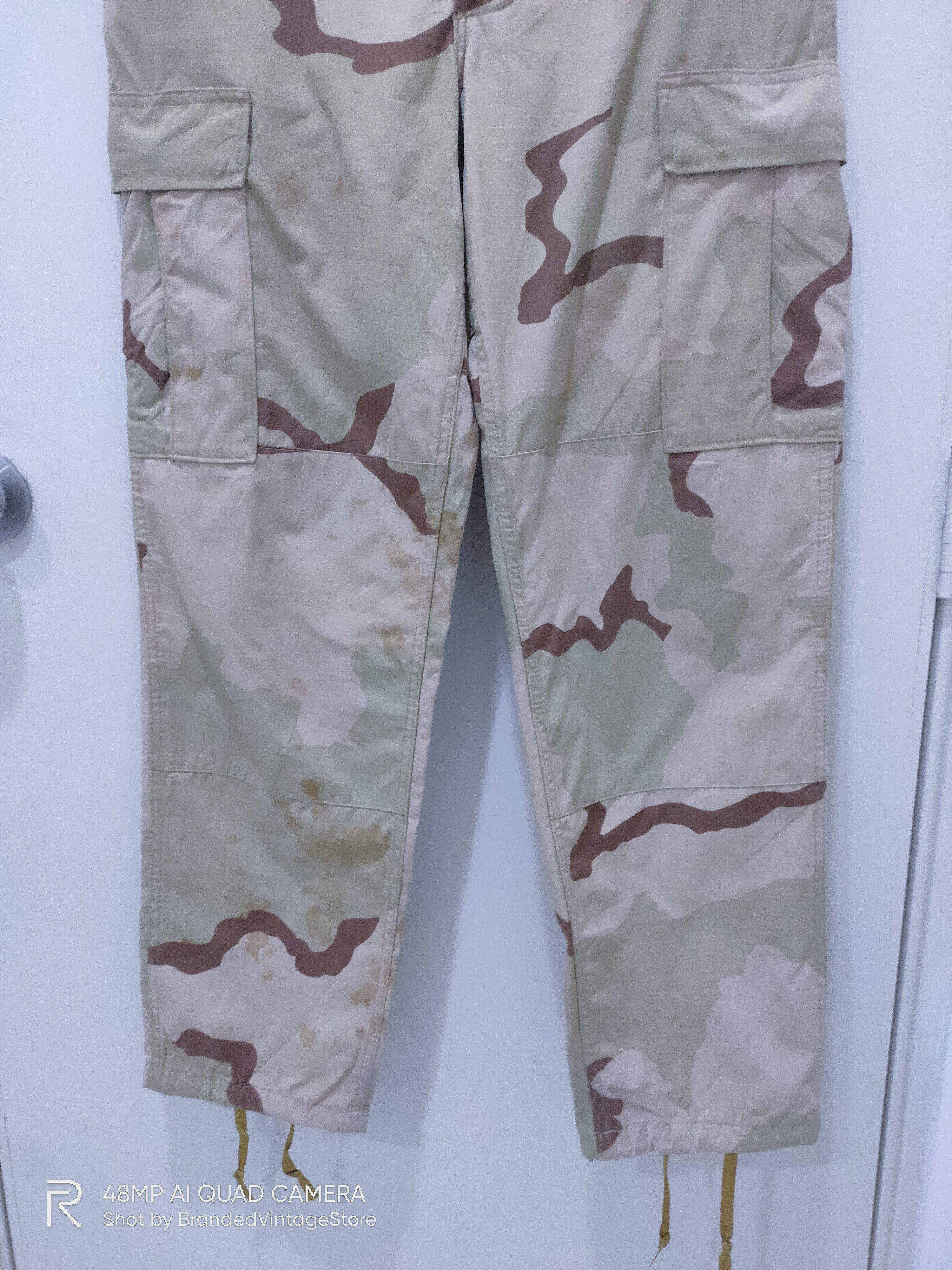 Japanese Brand DESERT Camouflage Combat Army Multipocket Utility CargoPant Size US 31 - 5 Thumbnail
