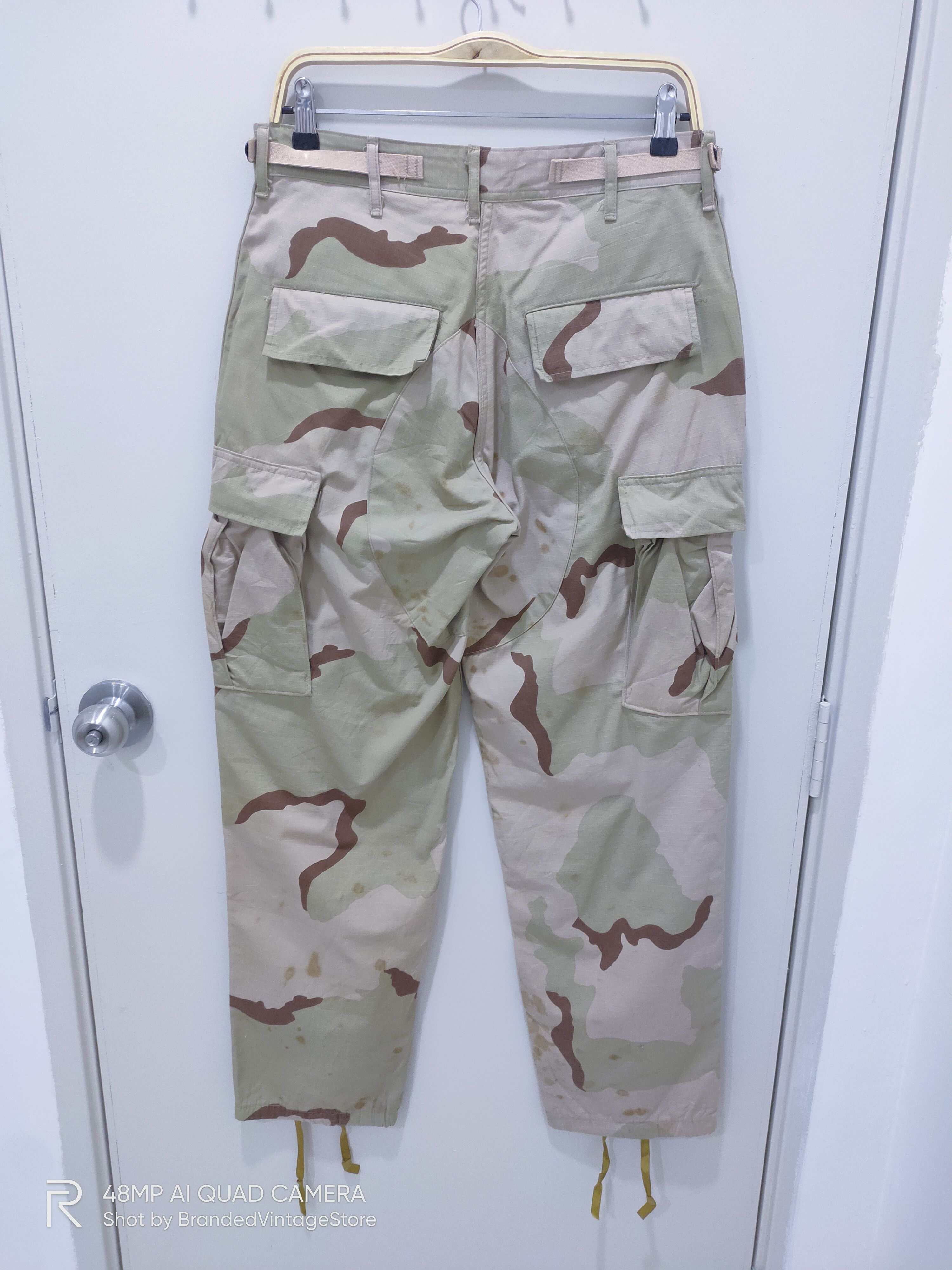Japanese Brand DESERT Camouflage Combat Army Multipocket Utility CargoPant Size US 31 - 2 Thumbnail
