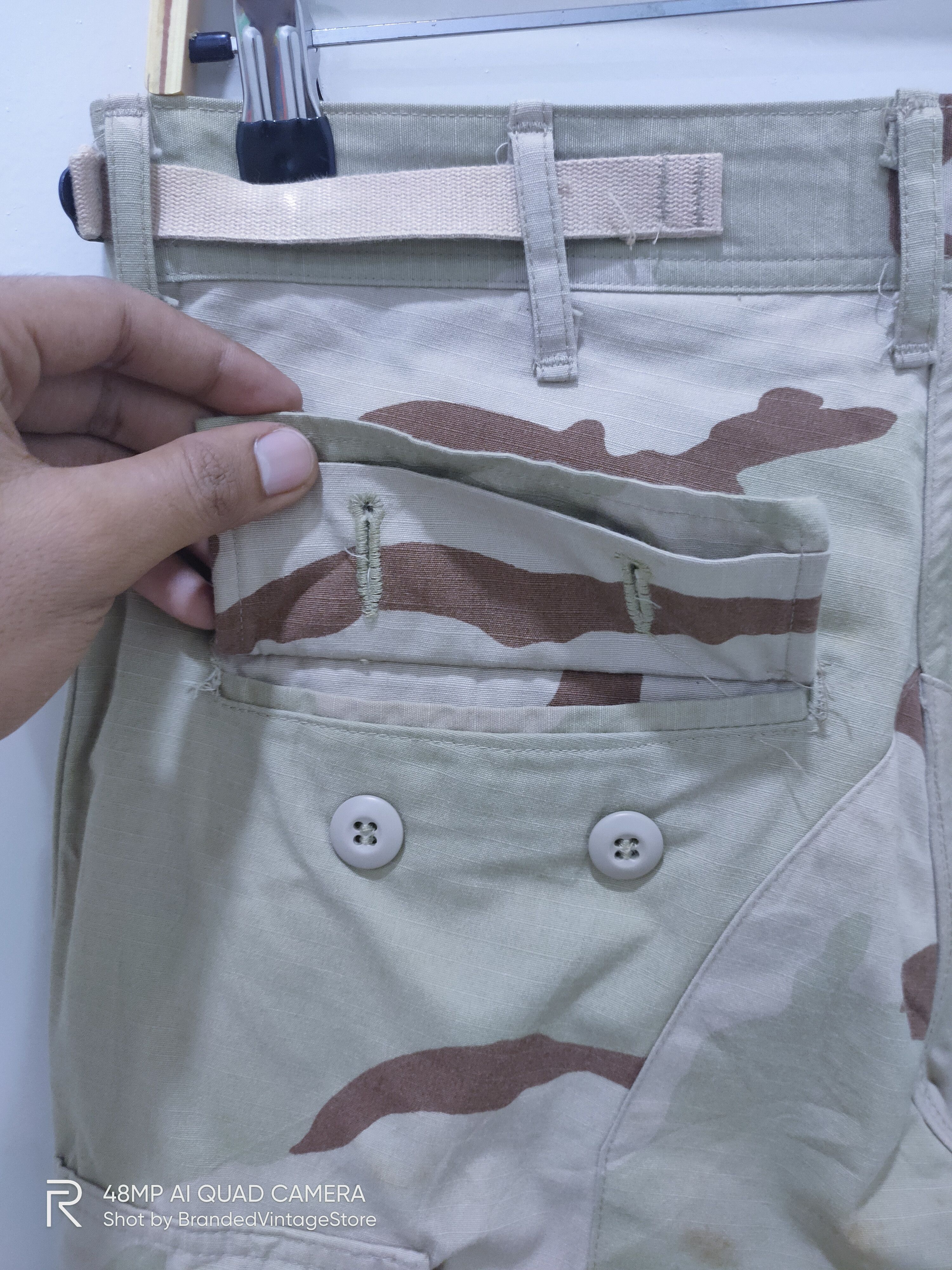 Japanese Brand DESERT Camouflage Combat Army Multipocket Utility CargoPant Size US 31 - 13 Thumbnail