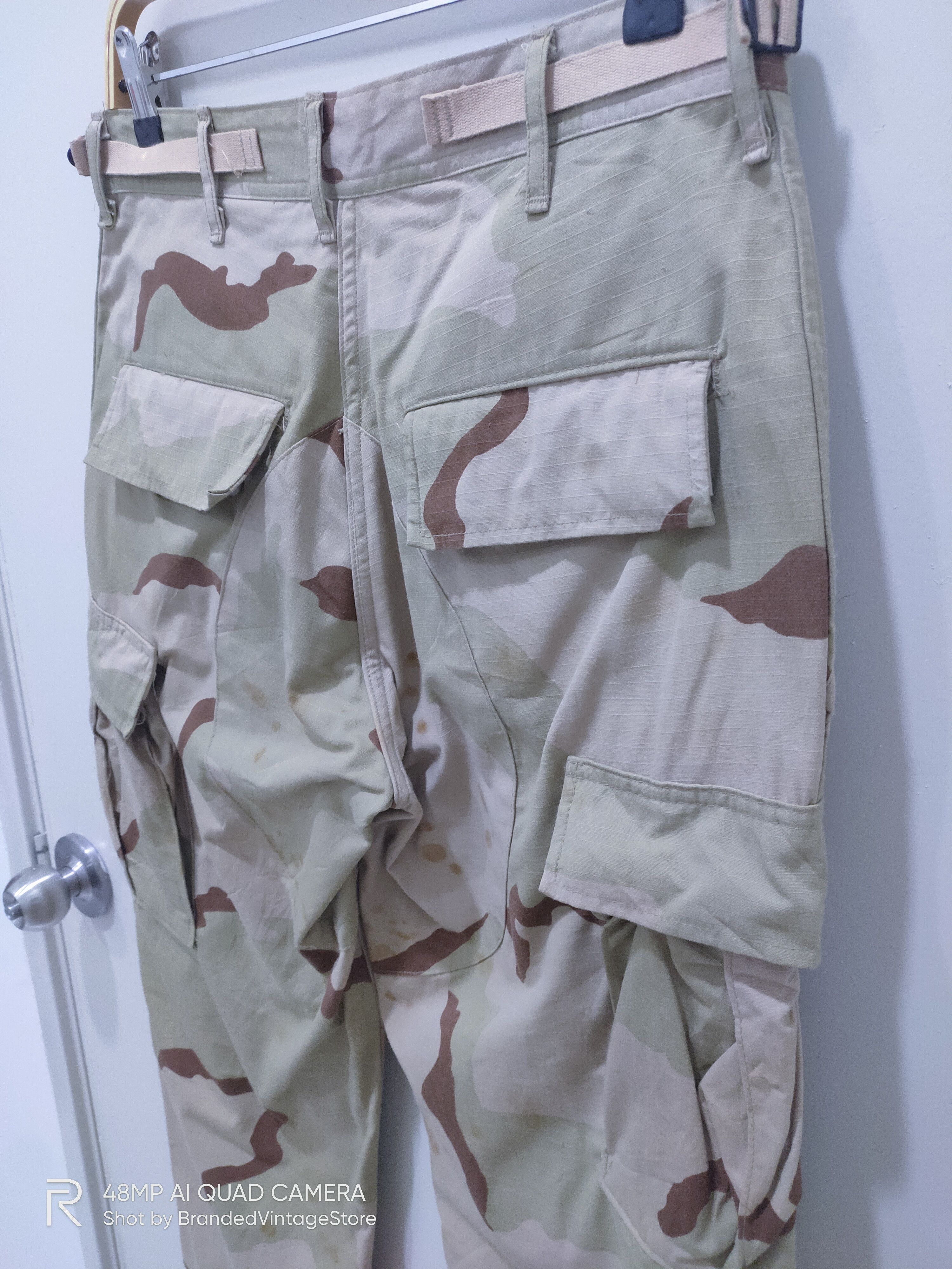 Japanese Brand DESERT Camouflage Combat Army Multipocket Utility CargoPant Size US 31 - 17 Thumbnail