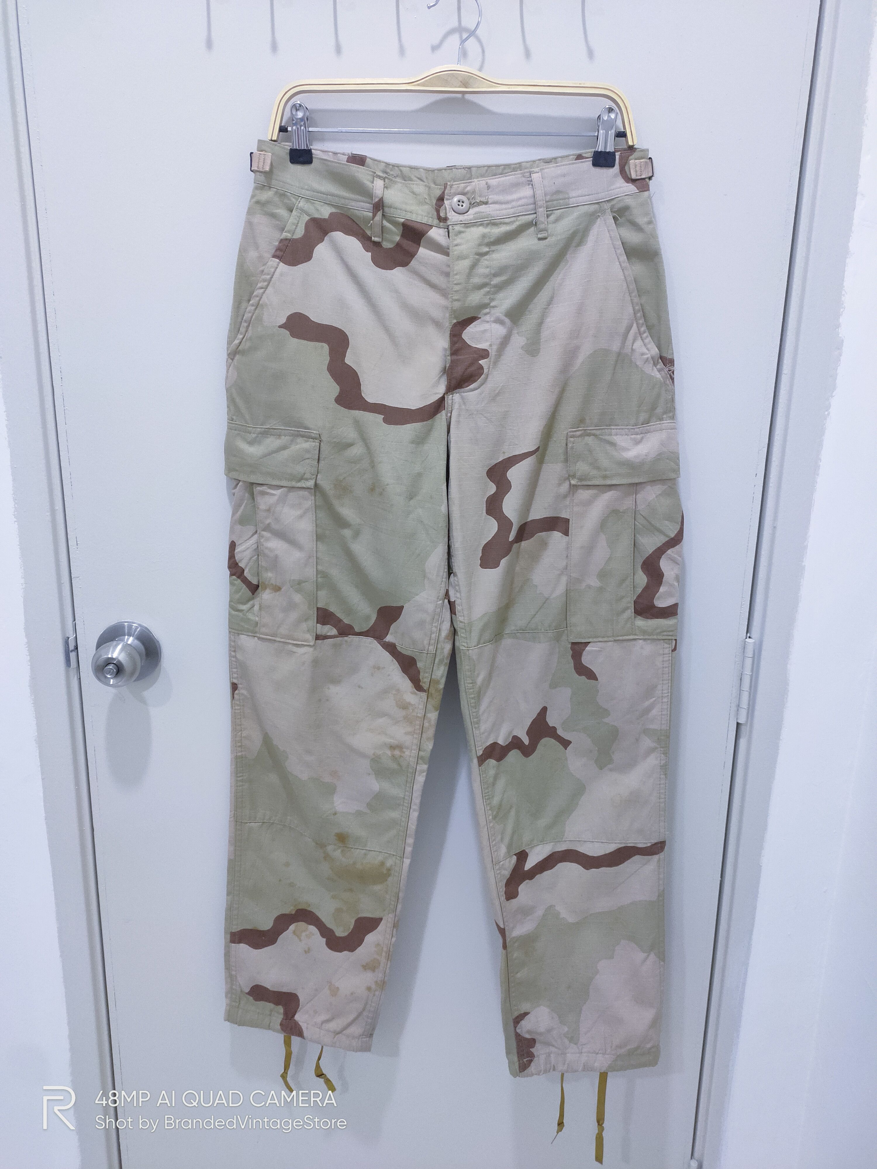 Japanese Brand DESERT Camouflage Combat Army Multipocket Utility CargoPant Size US 31 - 1 Thumbnail
