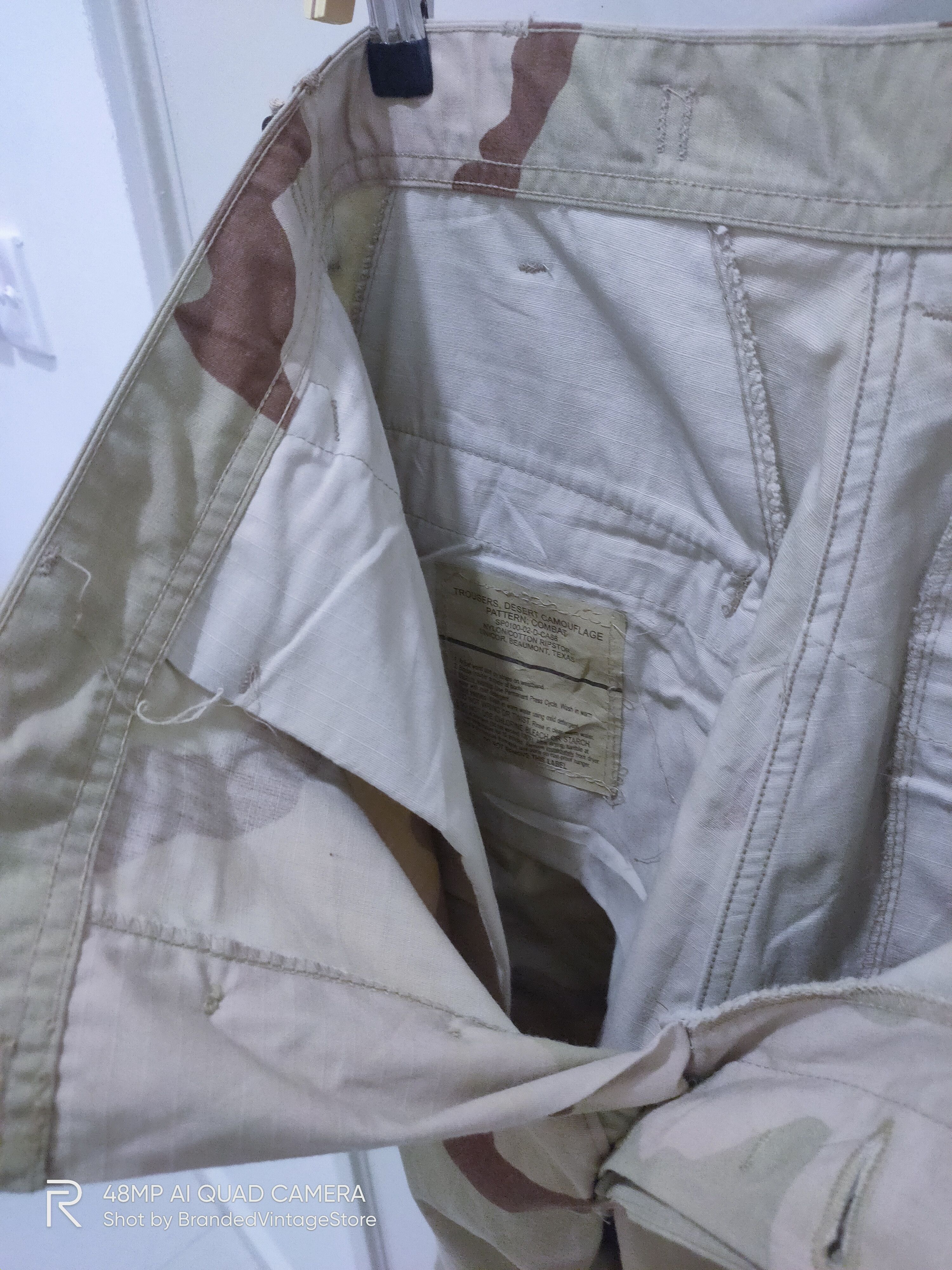 Japanese Brand DESERT Camouflage Combat Army Multipocket Utility CargoPant Size US 31 - 18 Thumbnail