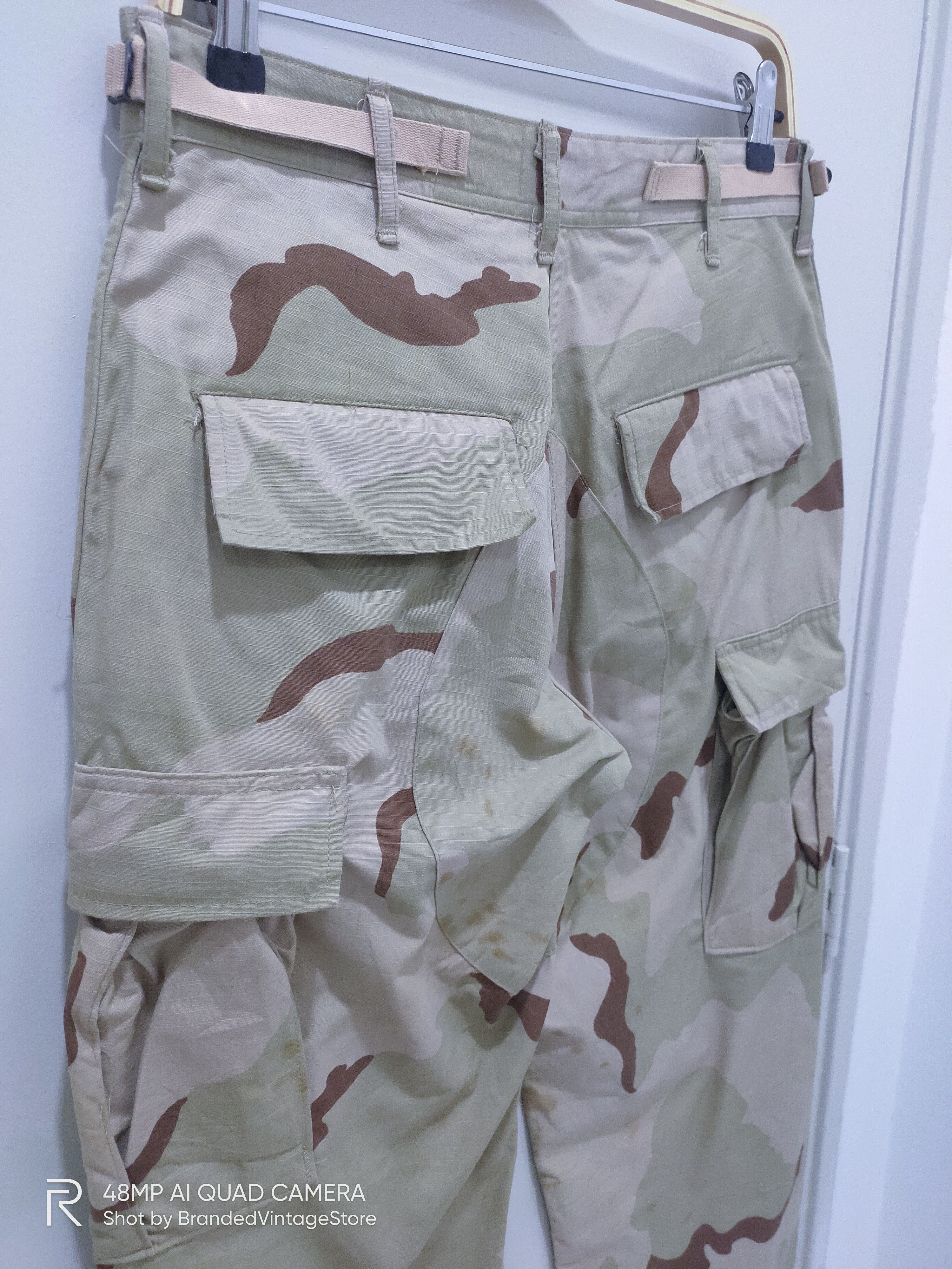 Japanese Brand DESERT Camouflage Combat Army Multipocket Utility CargoPant Size US 31 - 12 Thumbnail