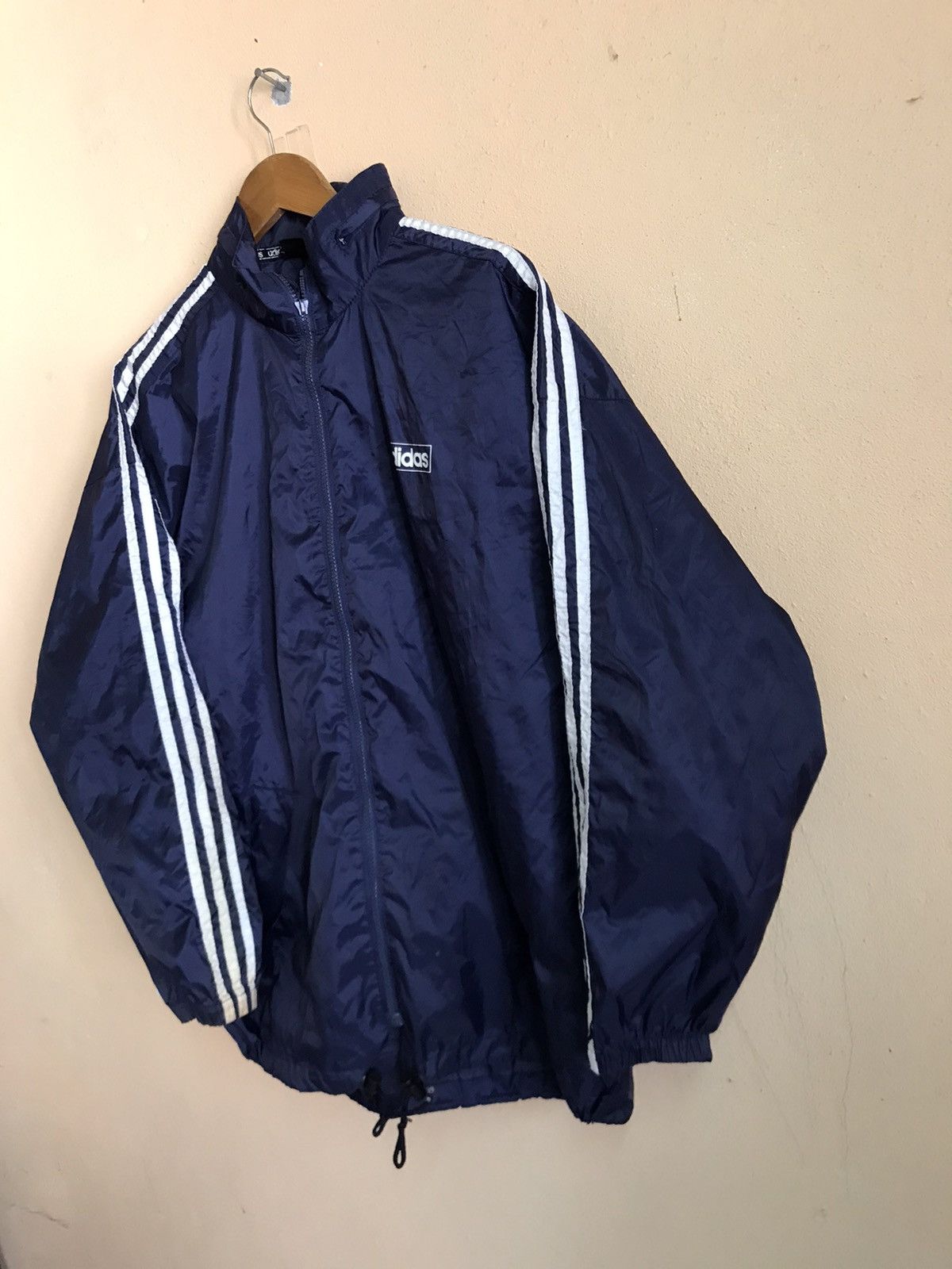 Adidas VINTAGE 90a ADIDAS WINDBREAKER JACKET Size US L / EU 52-54 / 3 - 4 Thumbnail