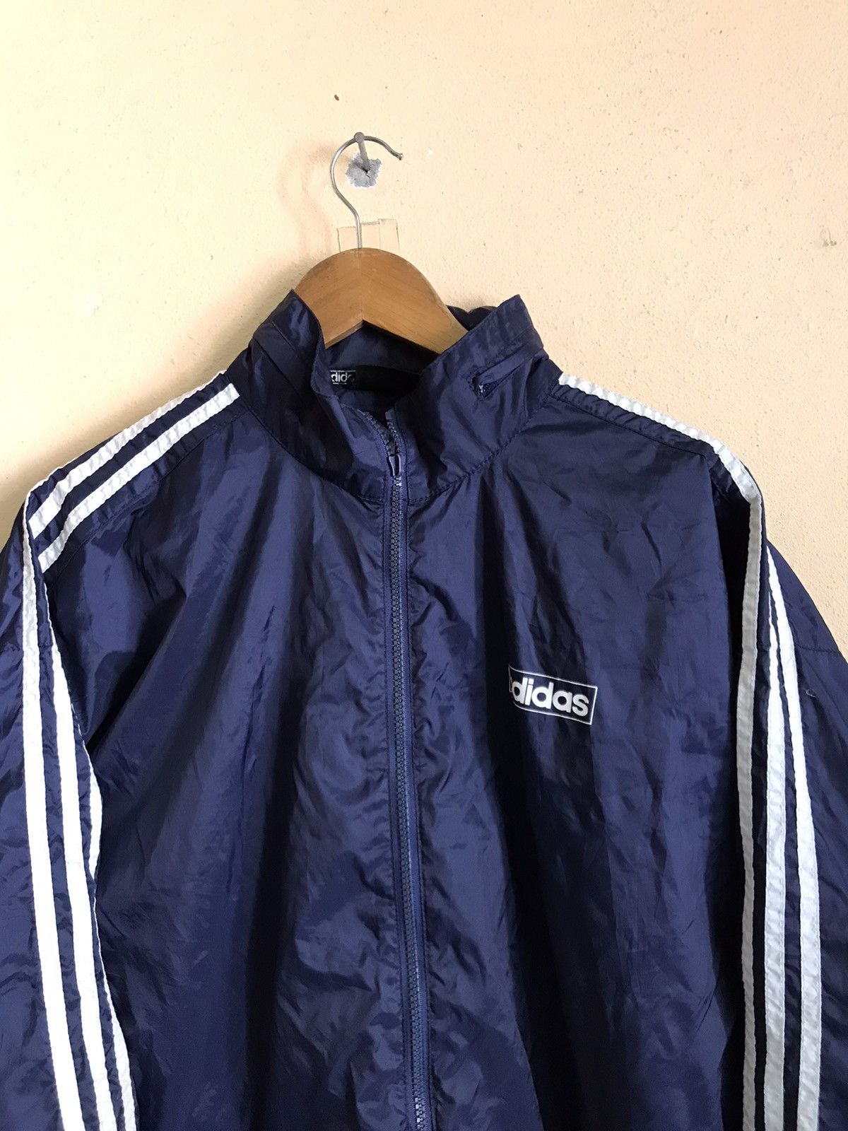 Adidas VINTAGE 90a ADIDAS WINDBREAKER JACKET Size US L / EU 52-54 / 3 - 5 Thumbnail