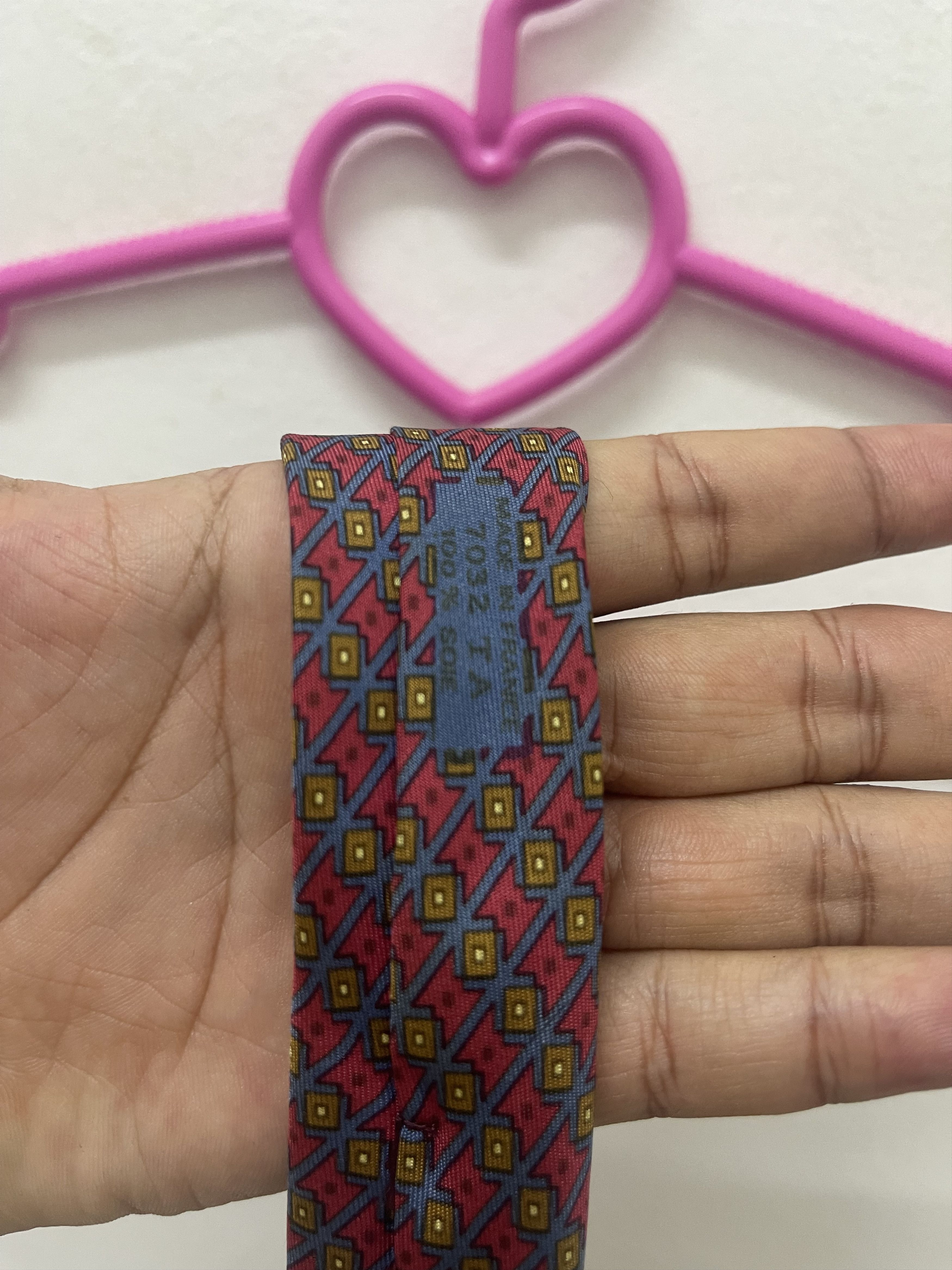 Hermes Rare Vintage HERMES Made in France Silk Necktie Size ONE SIZE - 9 Thumbnail