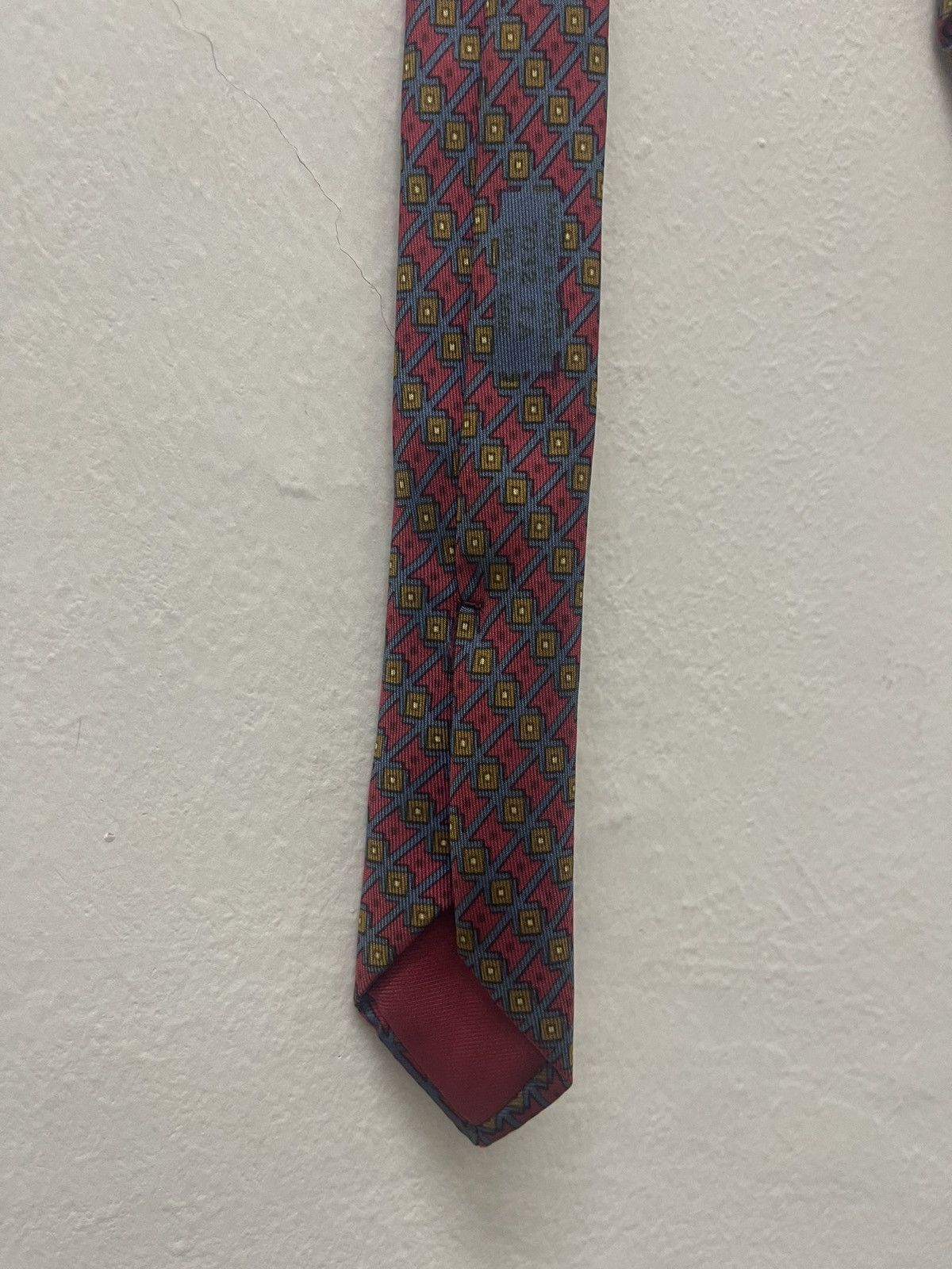 Hermes Rare Vintage HERMES Made in France Silk Necktie Size ONE SIZE - 7 Thumbnail
