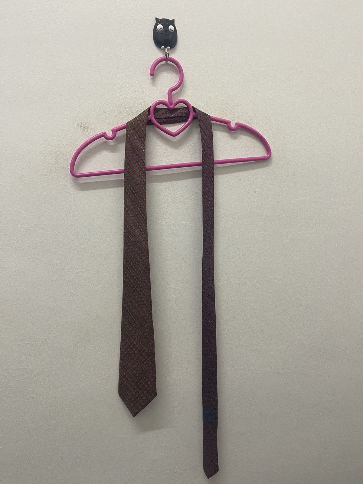 Hermes Rare Vintage HERMES Made in France Silk Necktie Size ONE SIZE - 1 Thumbnail