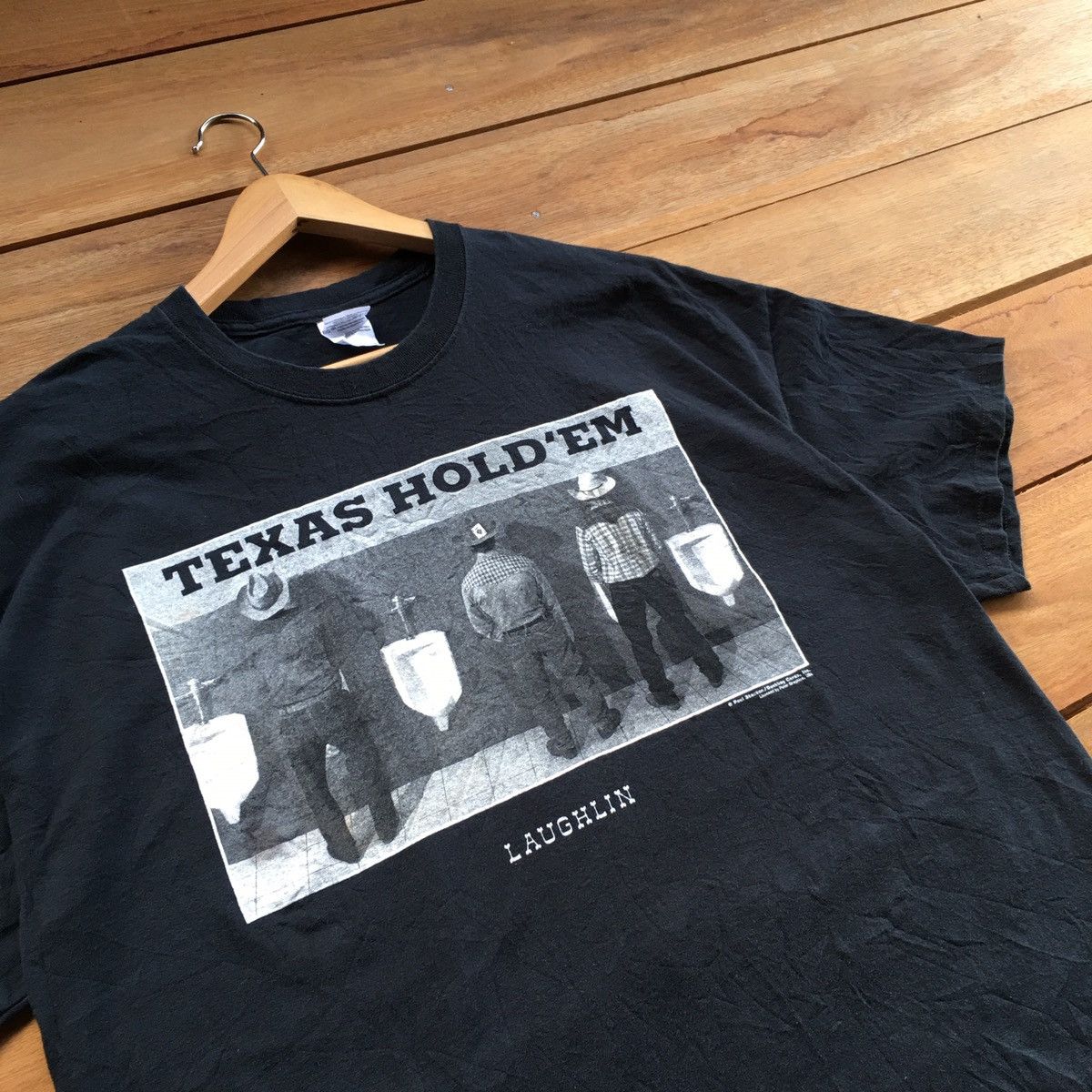 Vintage Vintage Y2K Paul Stanton Texas ERD GRUNGE THRASHED TEE Size US XL / EU 56 / 4 - 1 Thumbnail