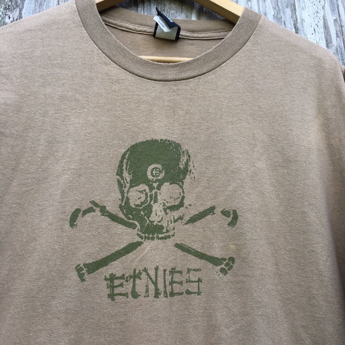 Etnies Thrashed Faded Vintage Y2K Etnies Skateboard ERD GRUNGE TEE Size US XL / EU 56 / 4 - 2 Thumbnail