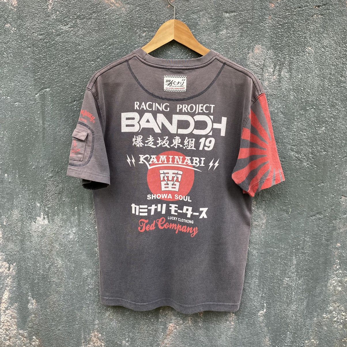 image of Vintage Faded Ted Company Racing Project Bandoh Kaminari Tee, Men's (Size Medium)